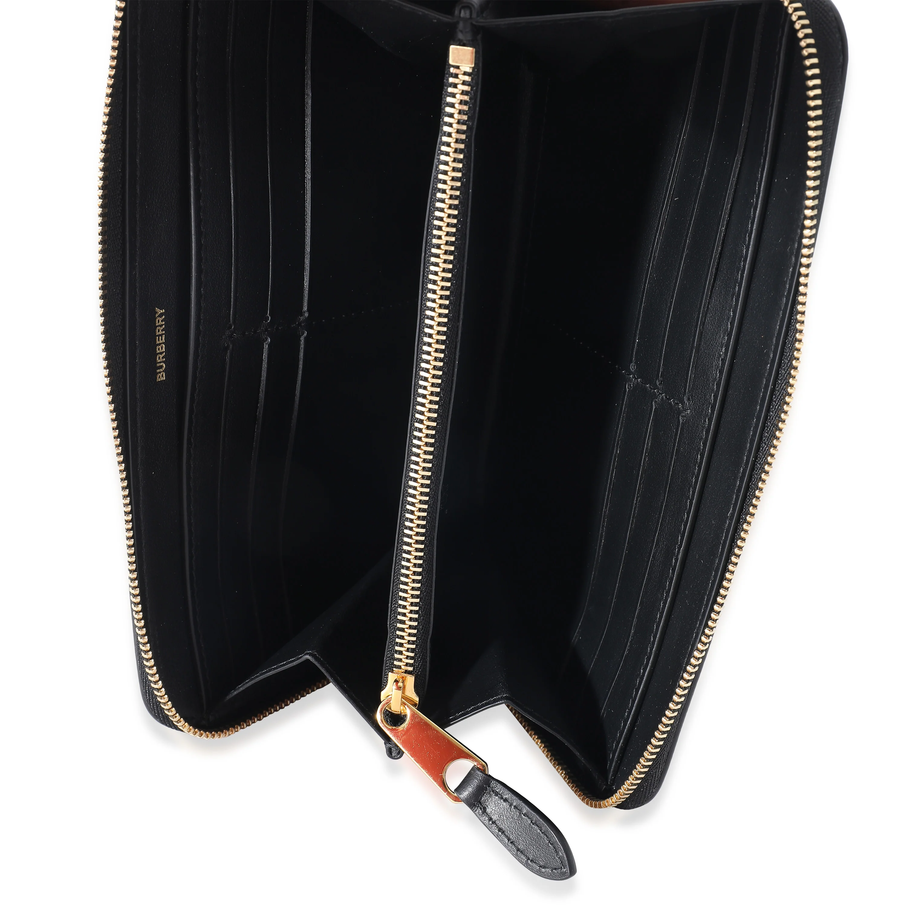 Burberry House Check Canvas Elmore Zip Around Wallet - Image 4
