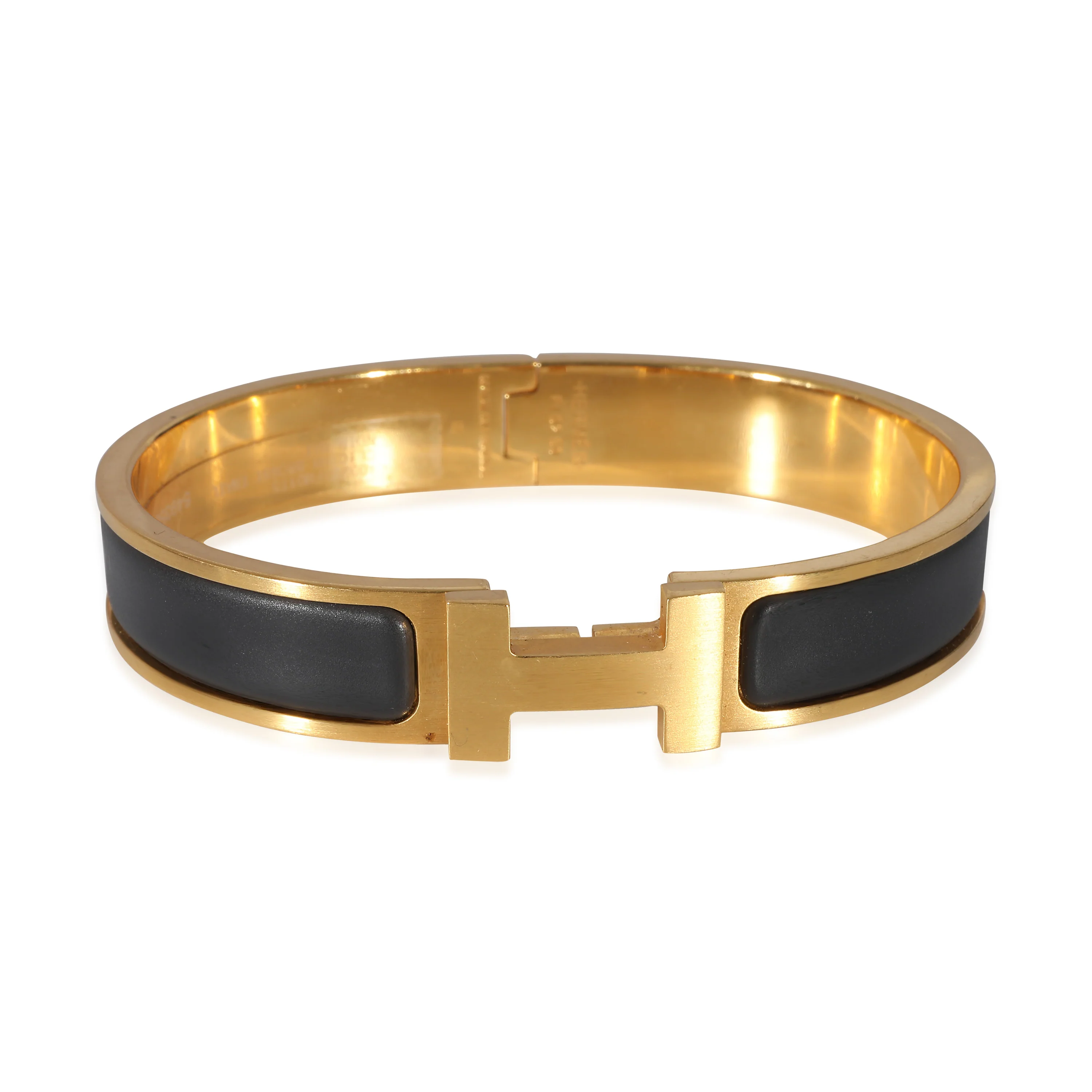 Hermès Clic H Bracelet in Gold Plated