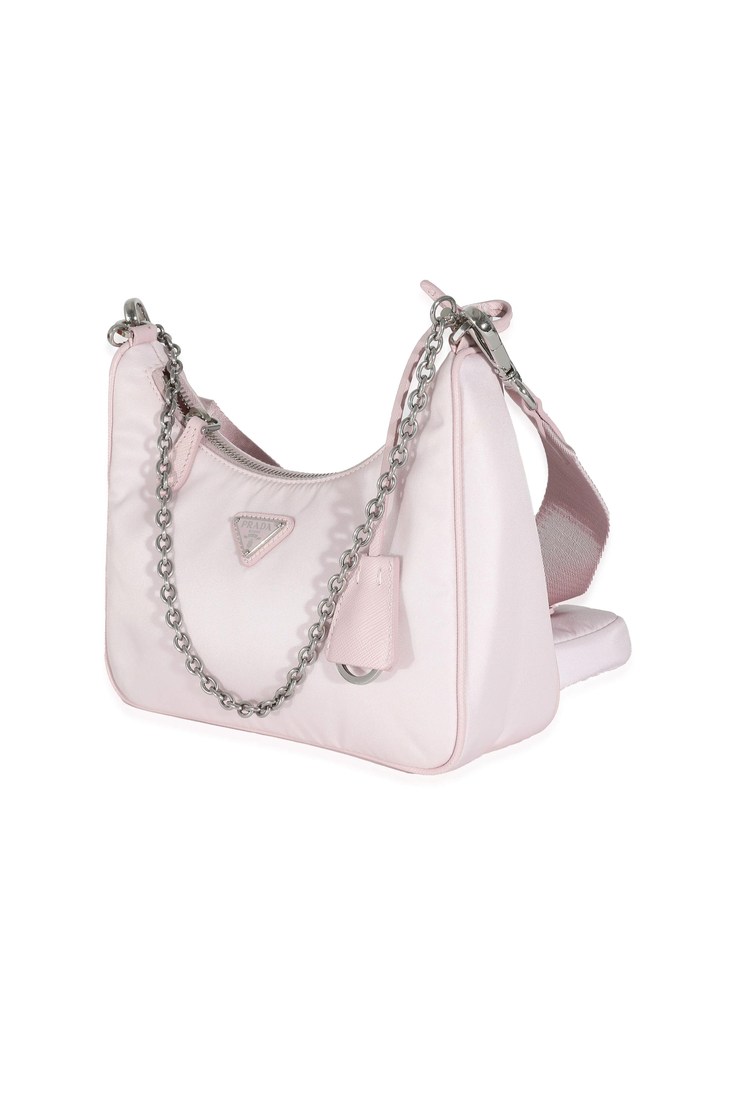 Prada Alabaster Pink Nylon Re-Edition 2005 Bag - Image 2
