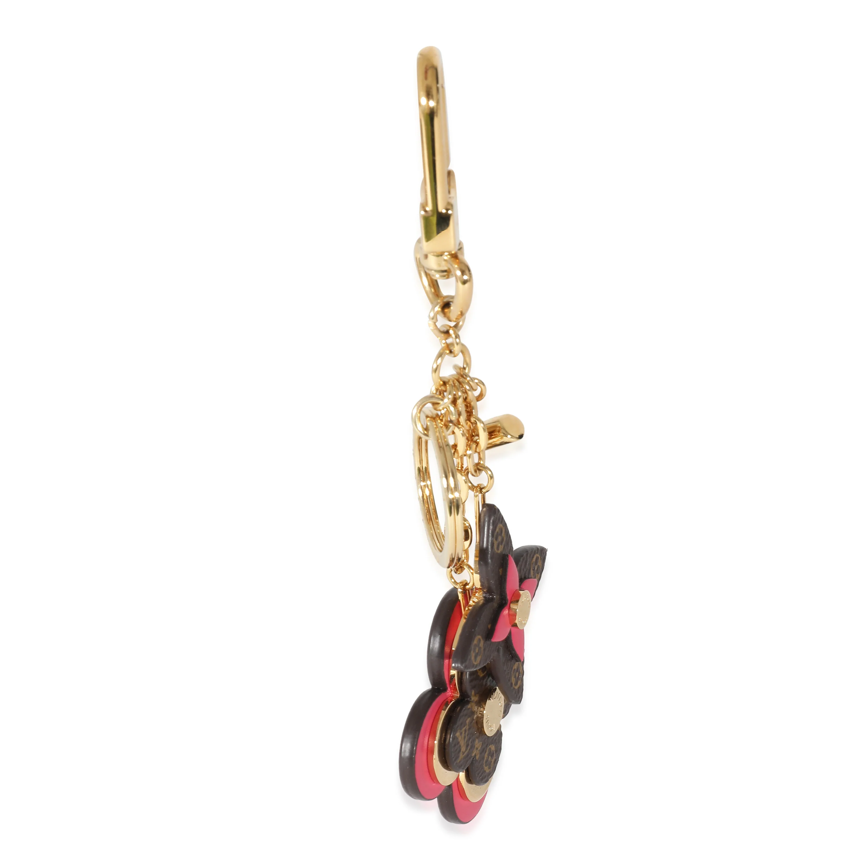Louis Vuitton Metal Canvas Blooming Flowers Bag Charm  - Image 2