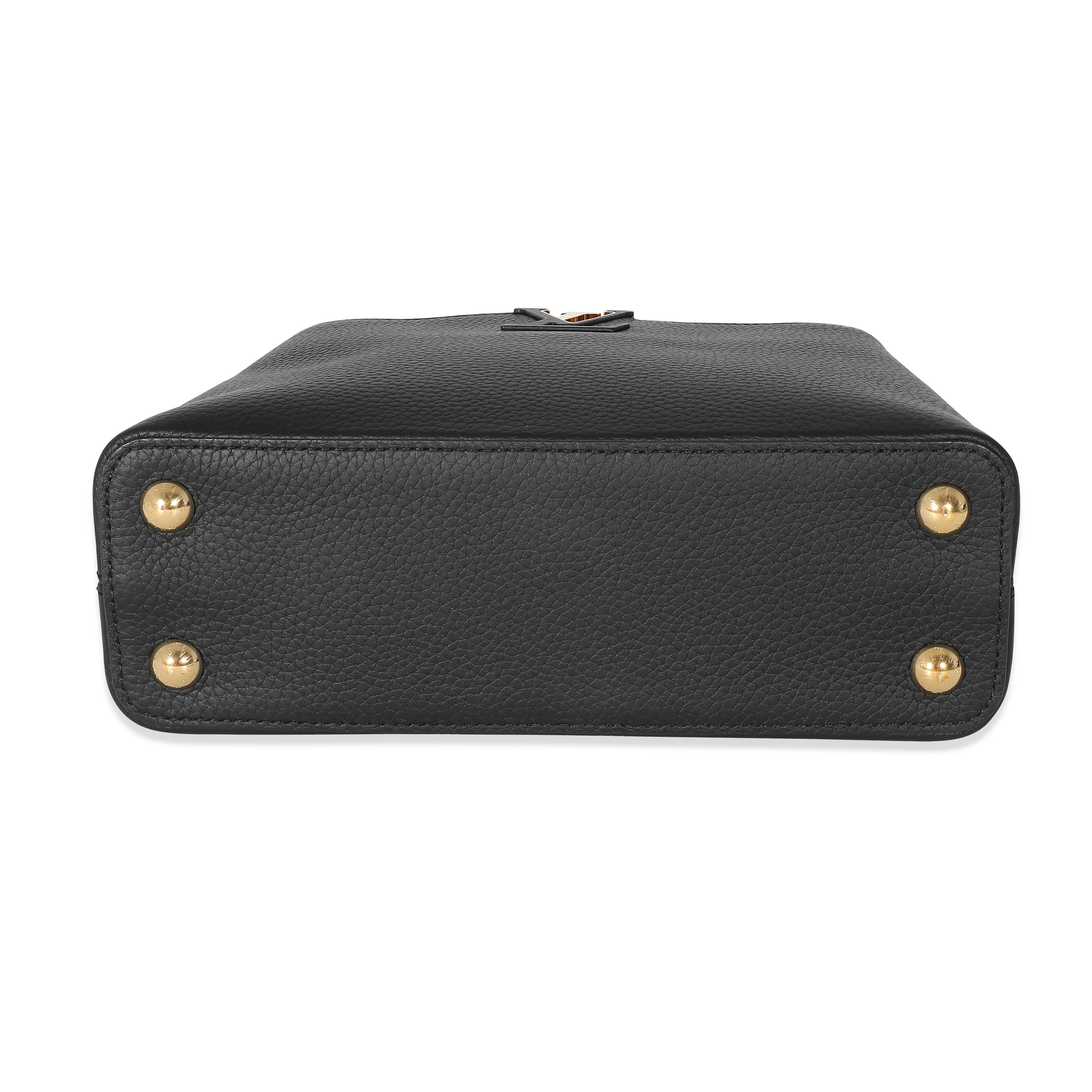 Louis Vuitton Black Taurillon Capucines BB - Image 4