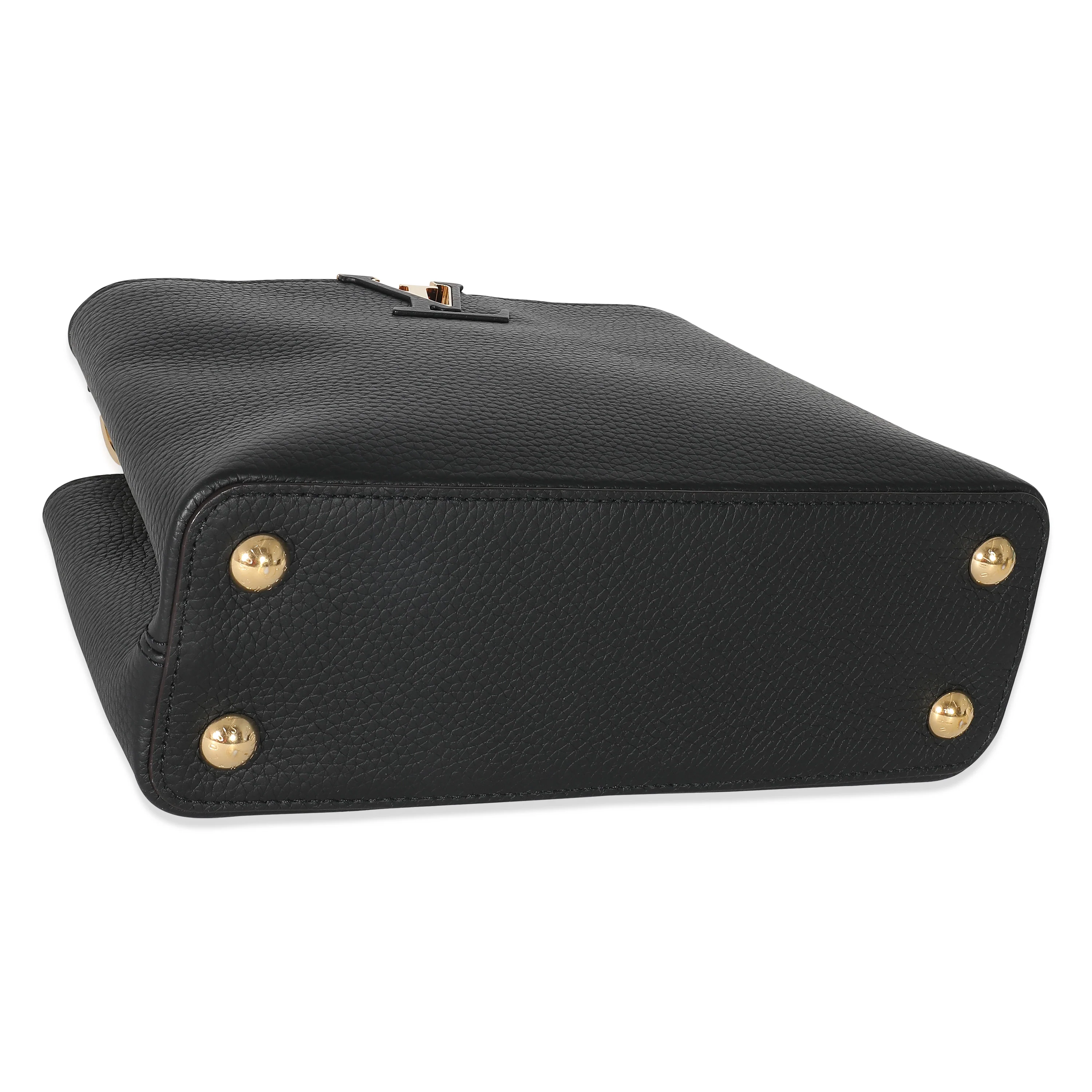 Louis Vuitton Black Taurillon Capucines BB - Image 5