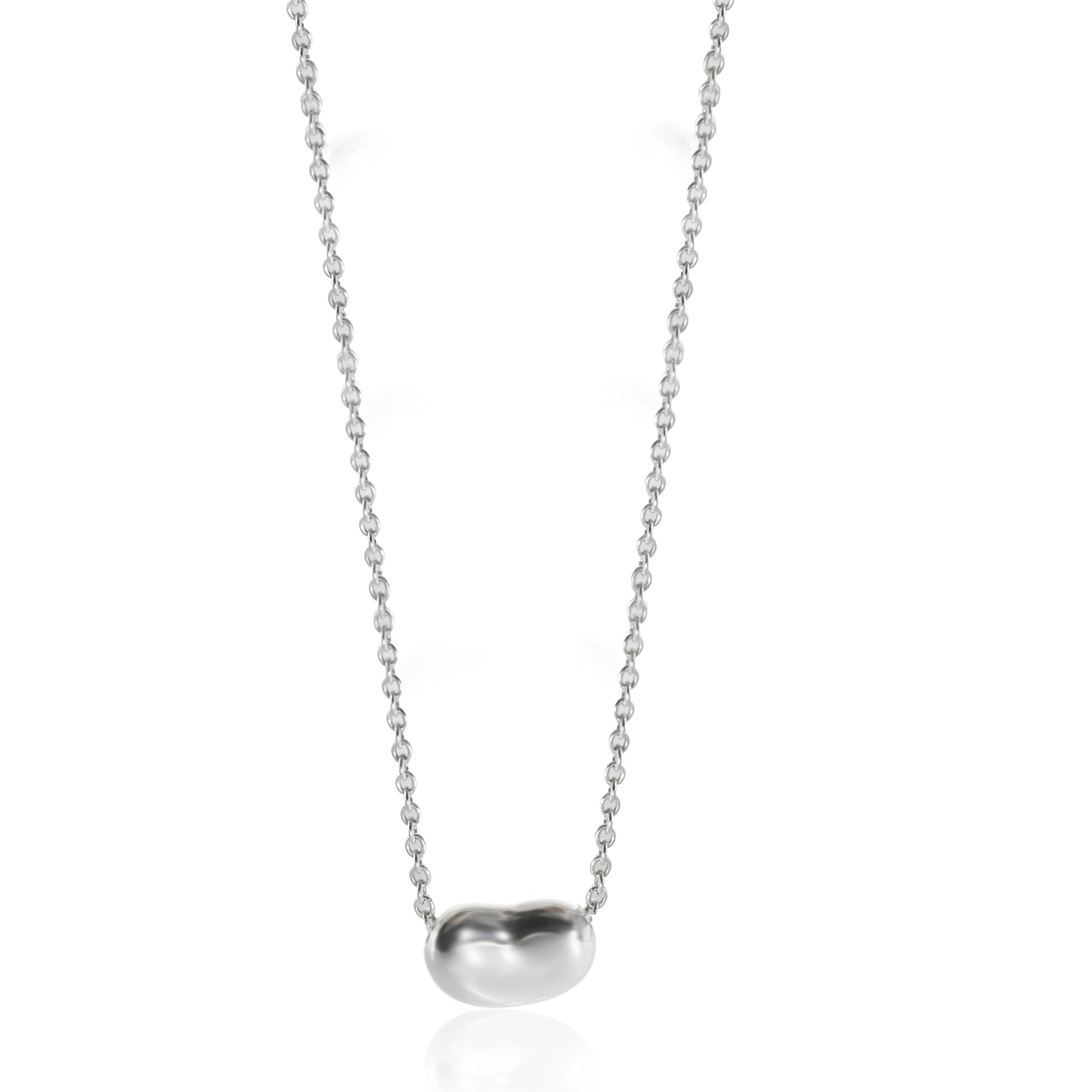 Elsa Peretti Bean Pendant in Sterling Silver 9mm bean