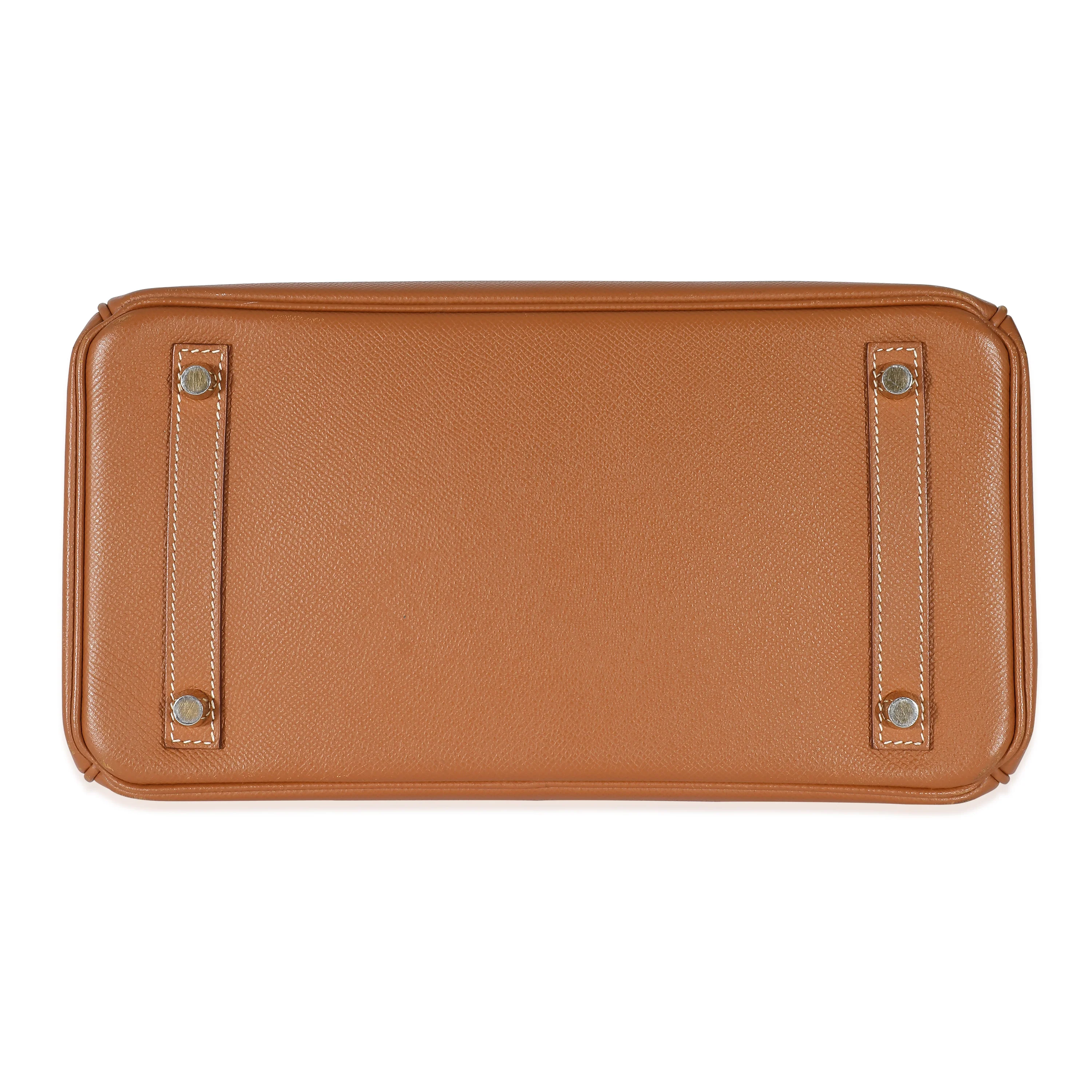 Gold Epsom Birkin 30 GHW - Image 7