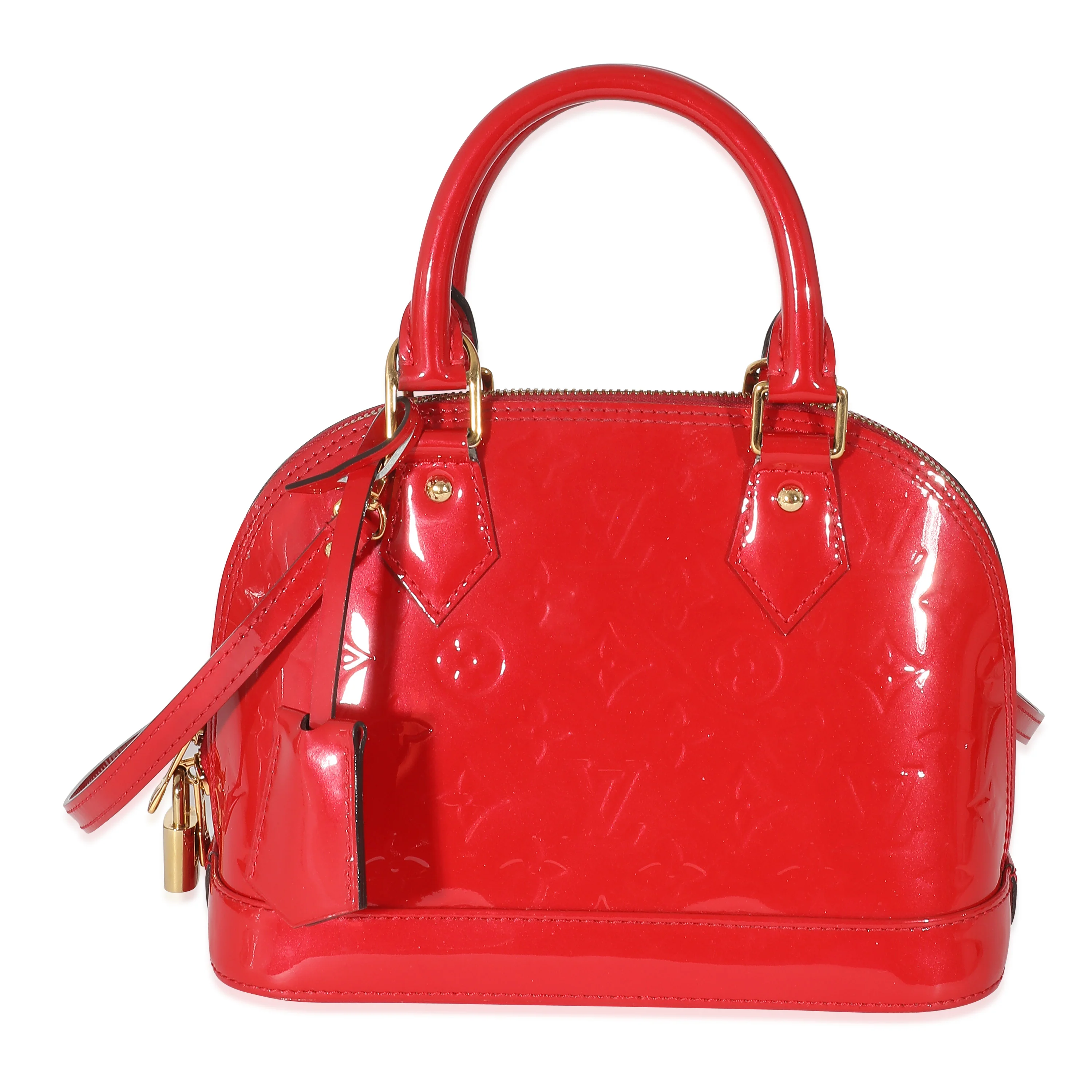 Louis Vuitton Cerise Monogram Vernis Alma BB