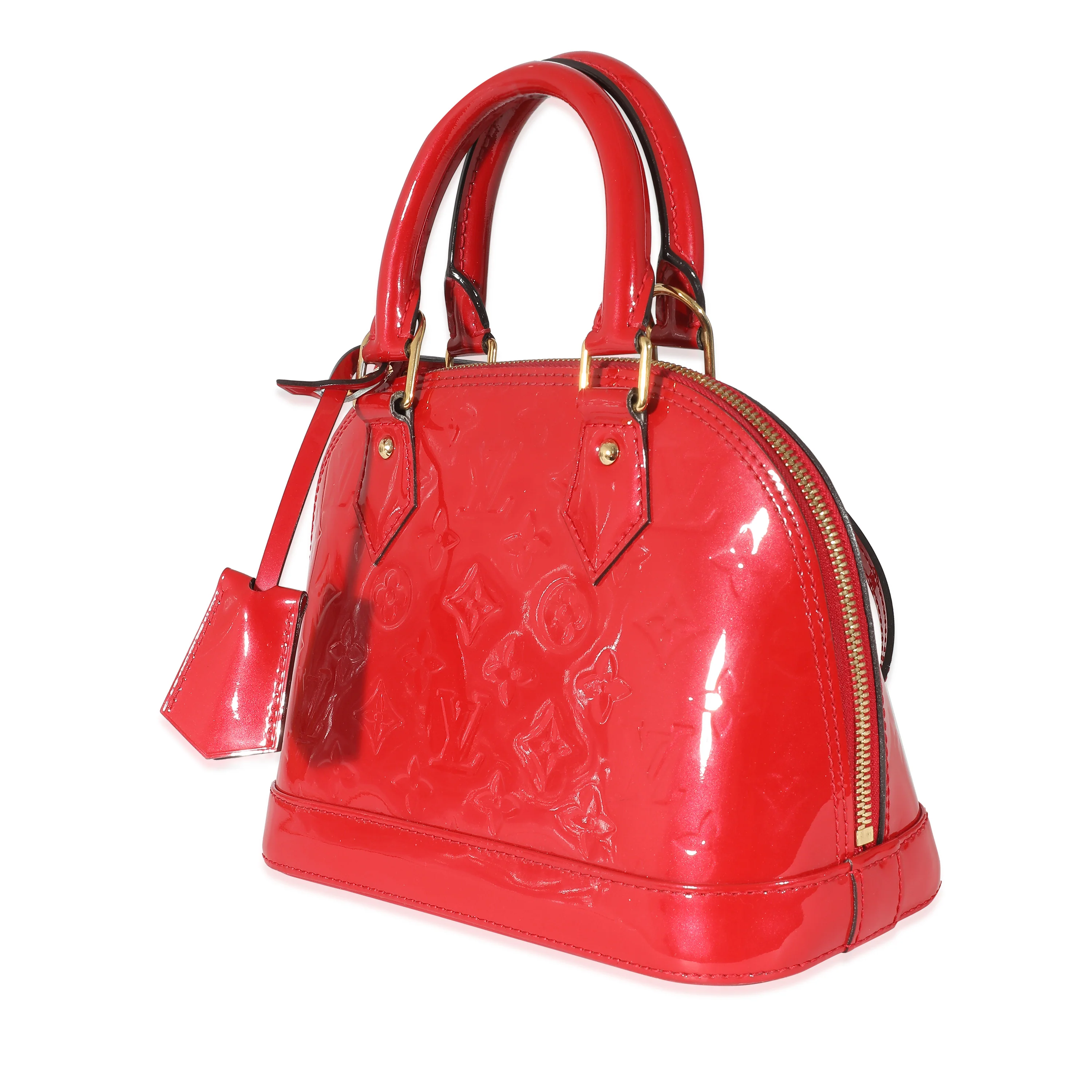 Louis Vuitton Cerise Monogram Vernis Alma BB - Image 2