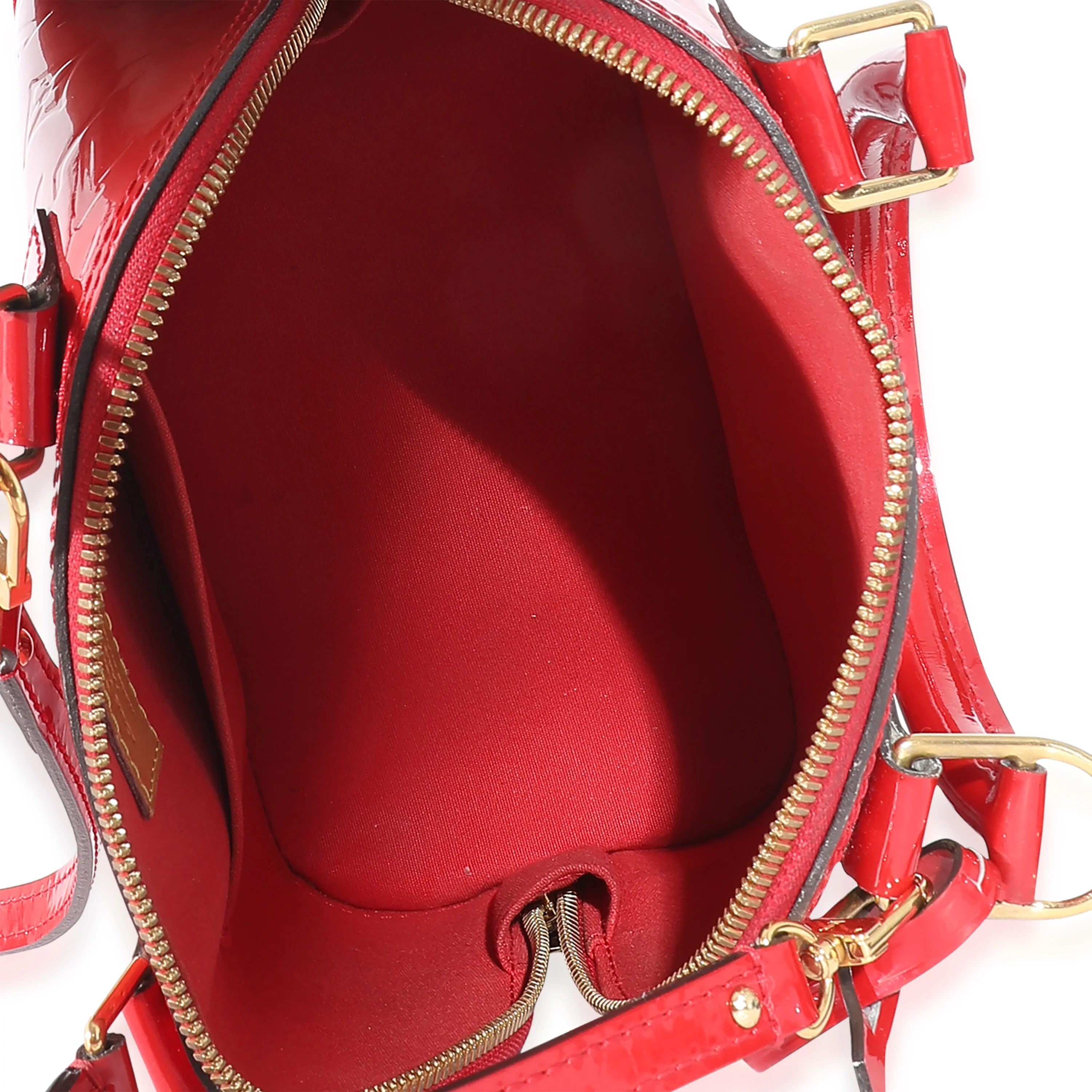 Louis Vuitton Cerise Monogram Vernis Alma BB - Image 4