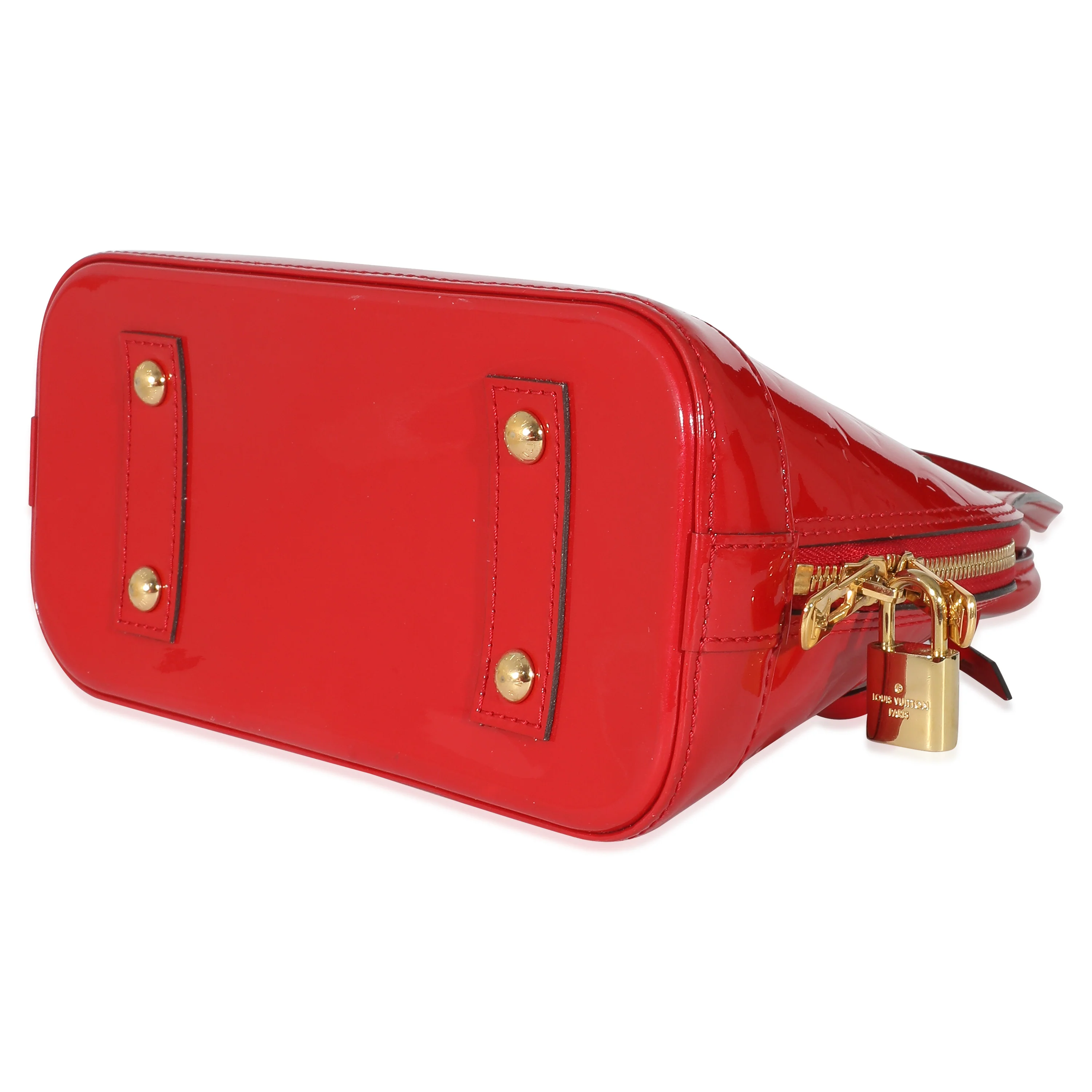 Louis Vuitton Cerise Monogram Vernis Alma BB - Image 5