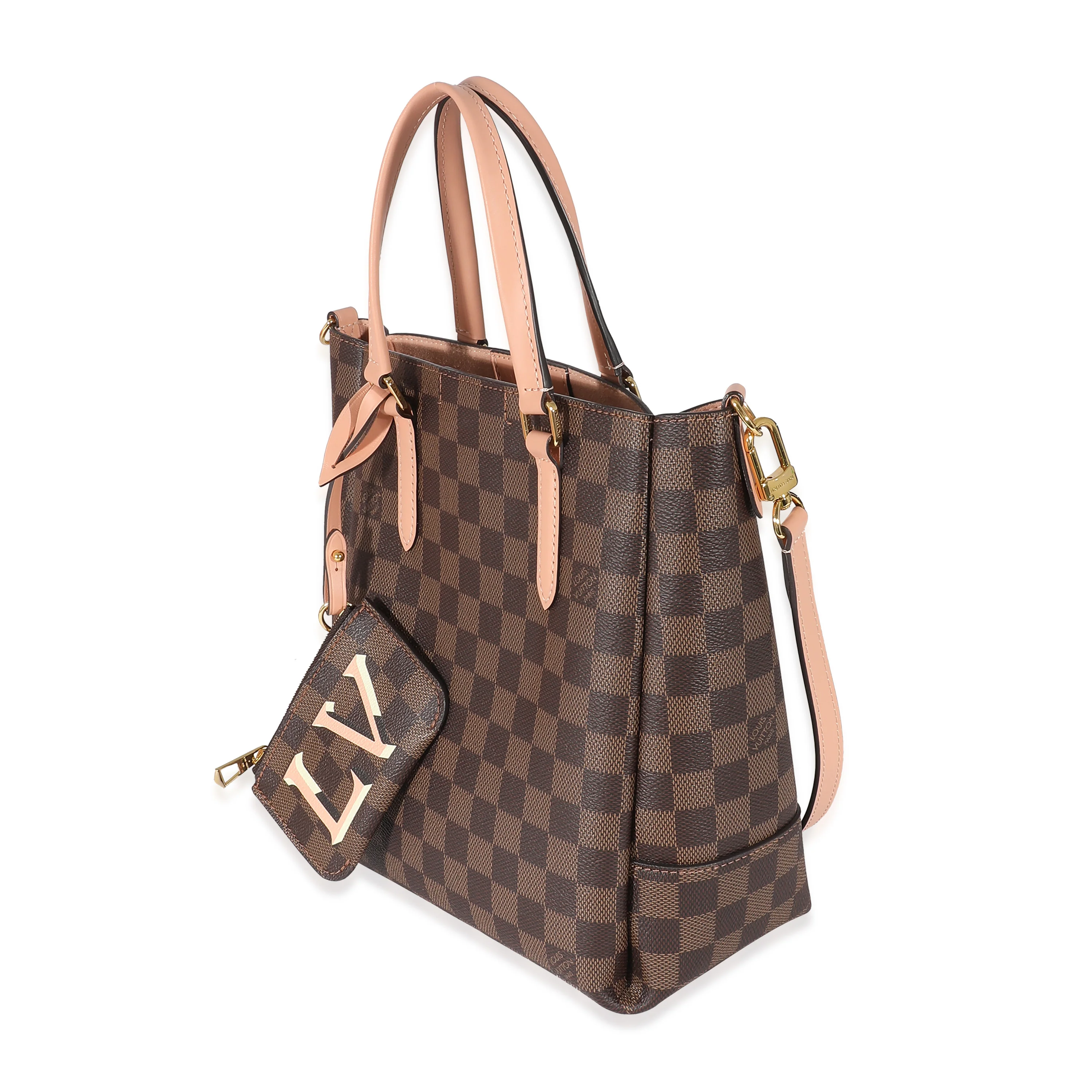 Louis Vuitton Venus Pink Damier Ebene Canvas Belmont PM - Image 2