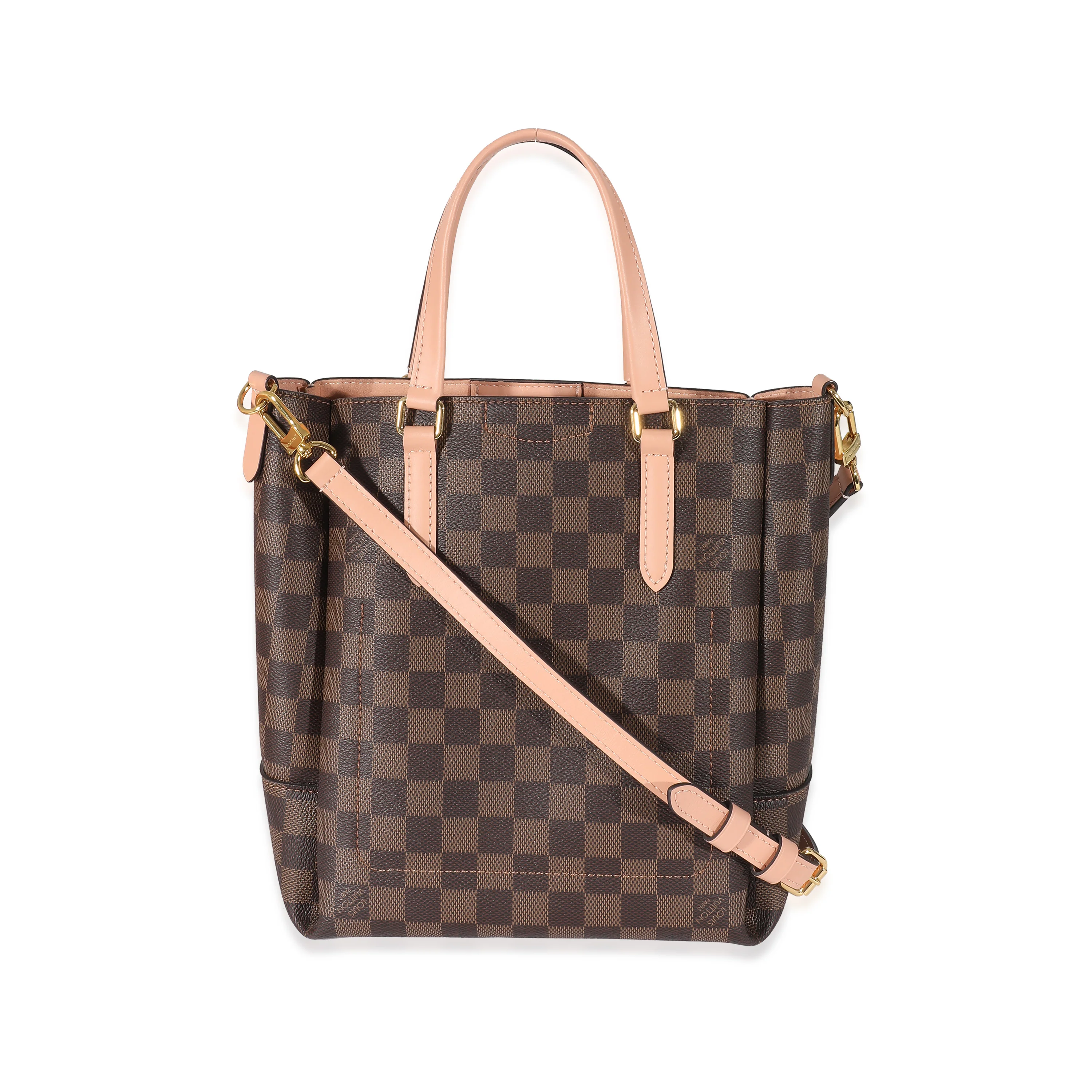 Louis Vuitton Venus Pink Damier Ebene Canvas Belmont PM - Image 3