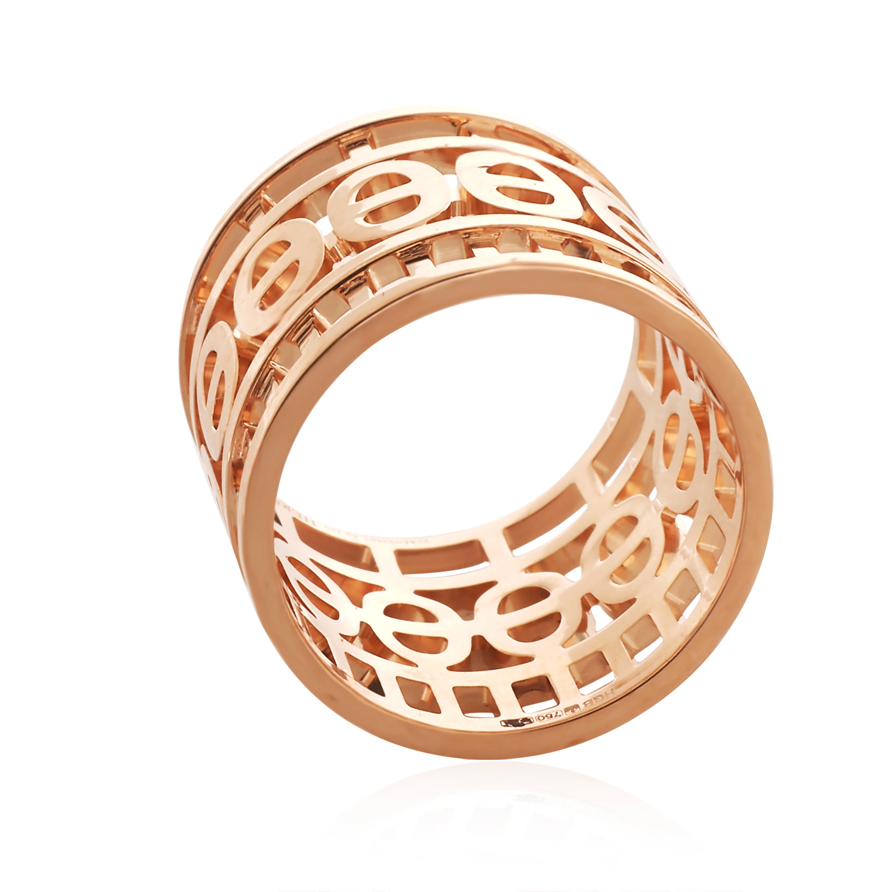 Chaine D'Ancre Ring in 18K Rose Gold - Image 2