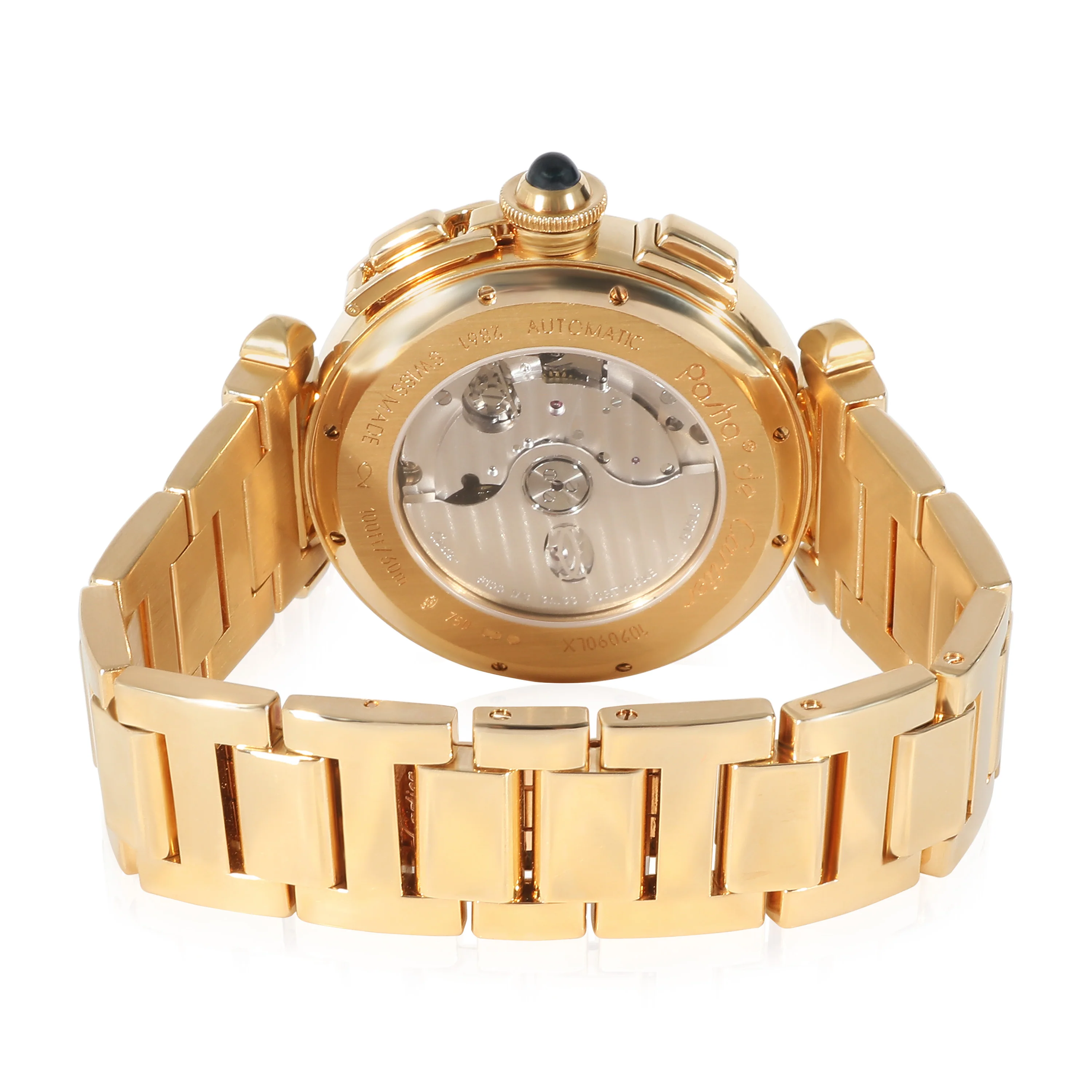 Pasha W30201H9 Mens Watch in 18kt Yellow Gold - Image 4
