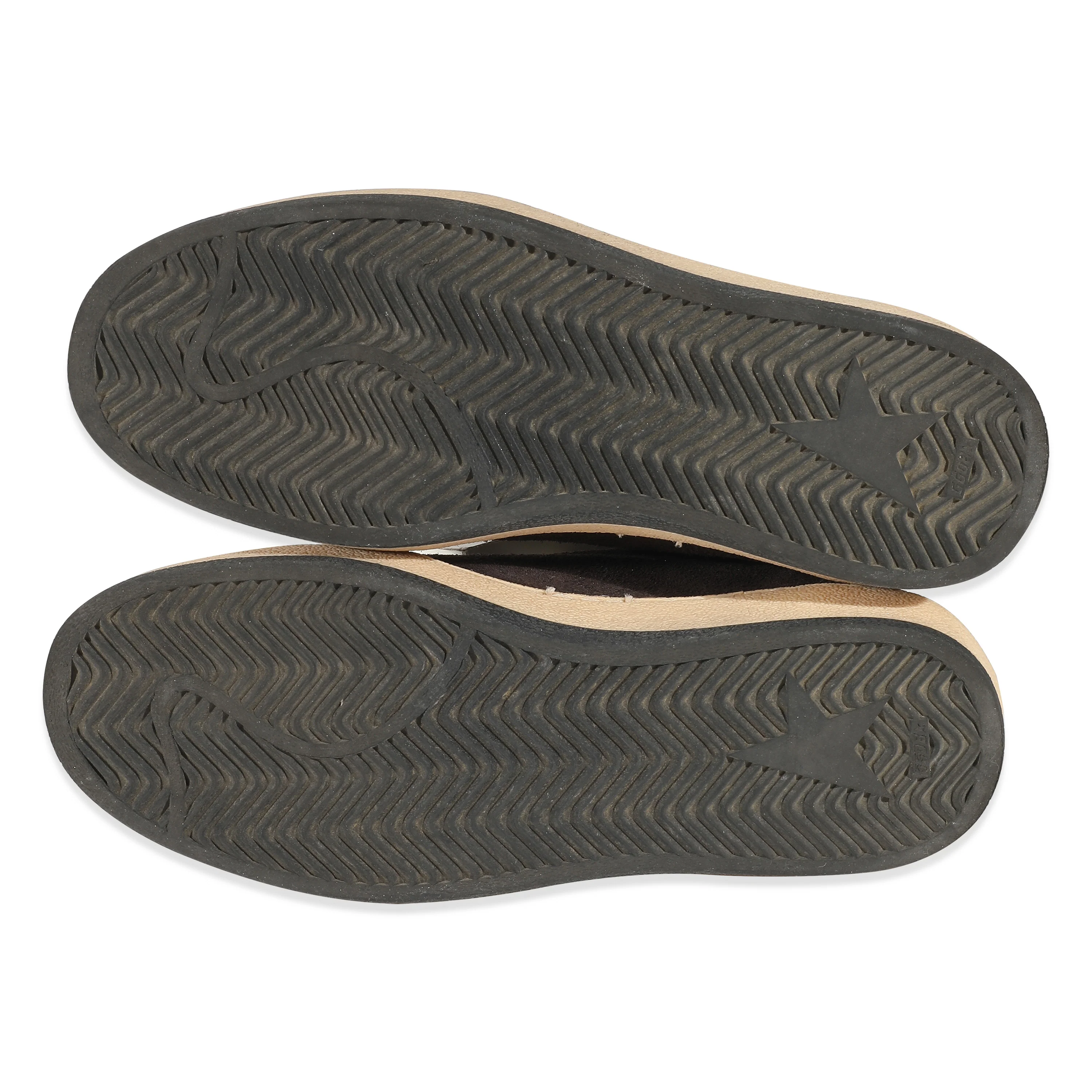 Silver Glitter Star Brown Suede Ballstar 36 - Image 6