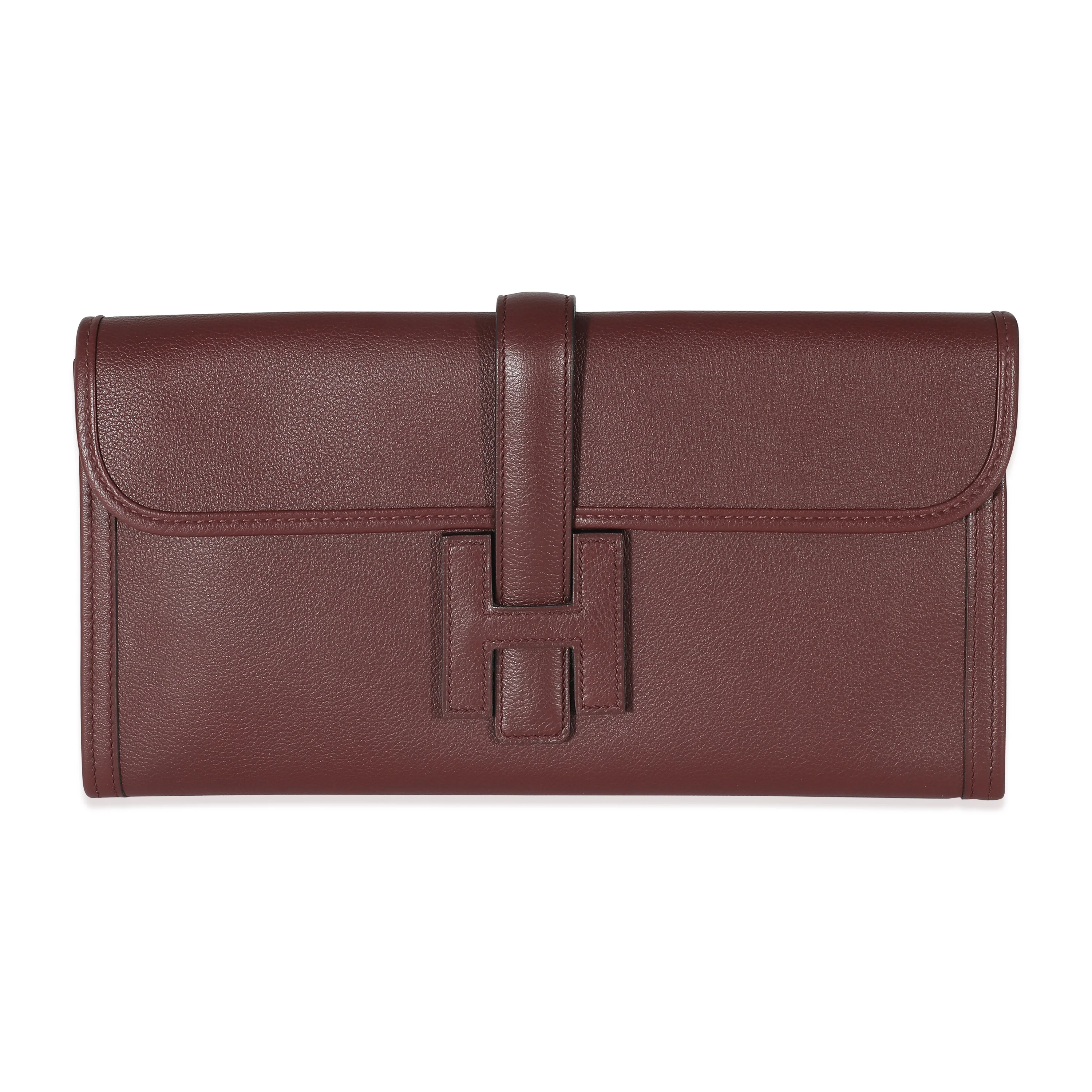 Hermes Bordeaux Evercolor Jige Elan 29