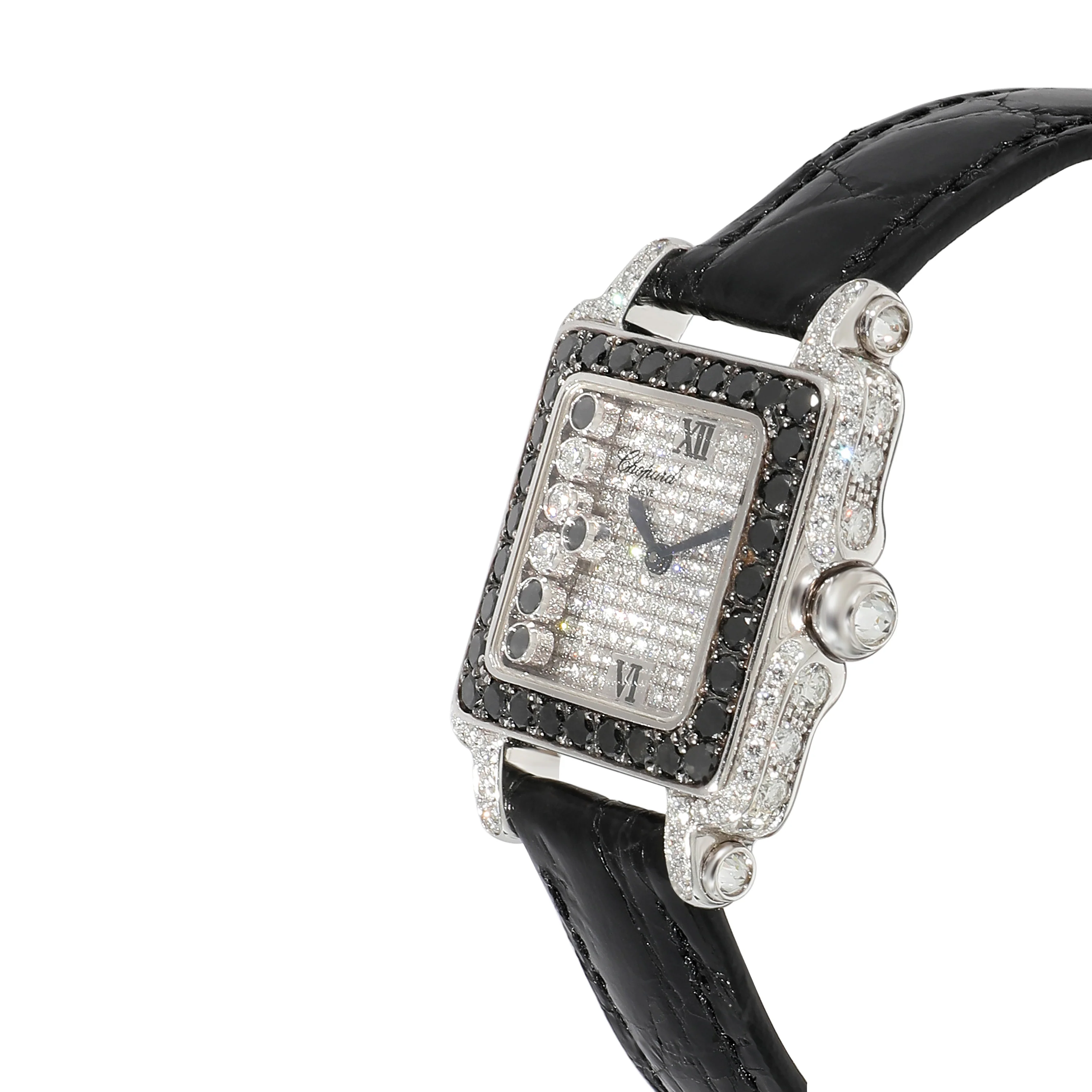 Happy Sport 27/6730-50 Womens Watch in 18k White Gold - Image 3