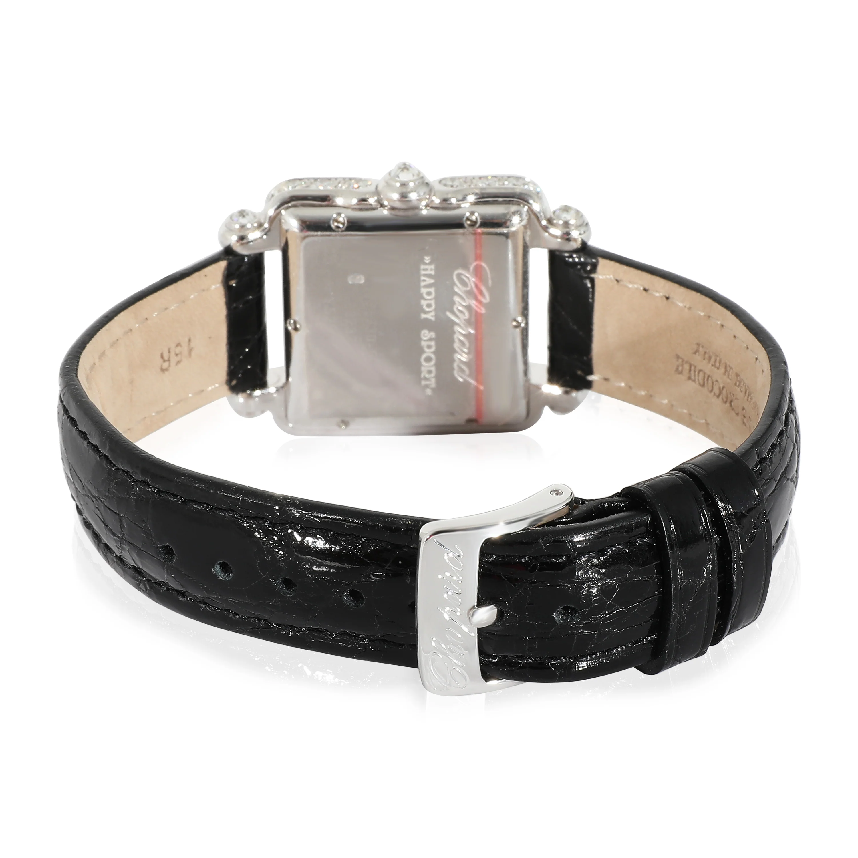 Happy Sport 27/6730-50 Womens Watch in 18k White Gold - Image 4