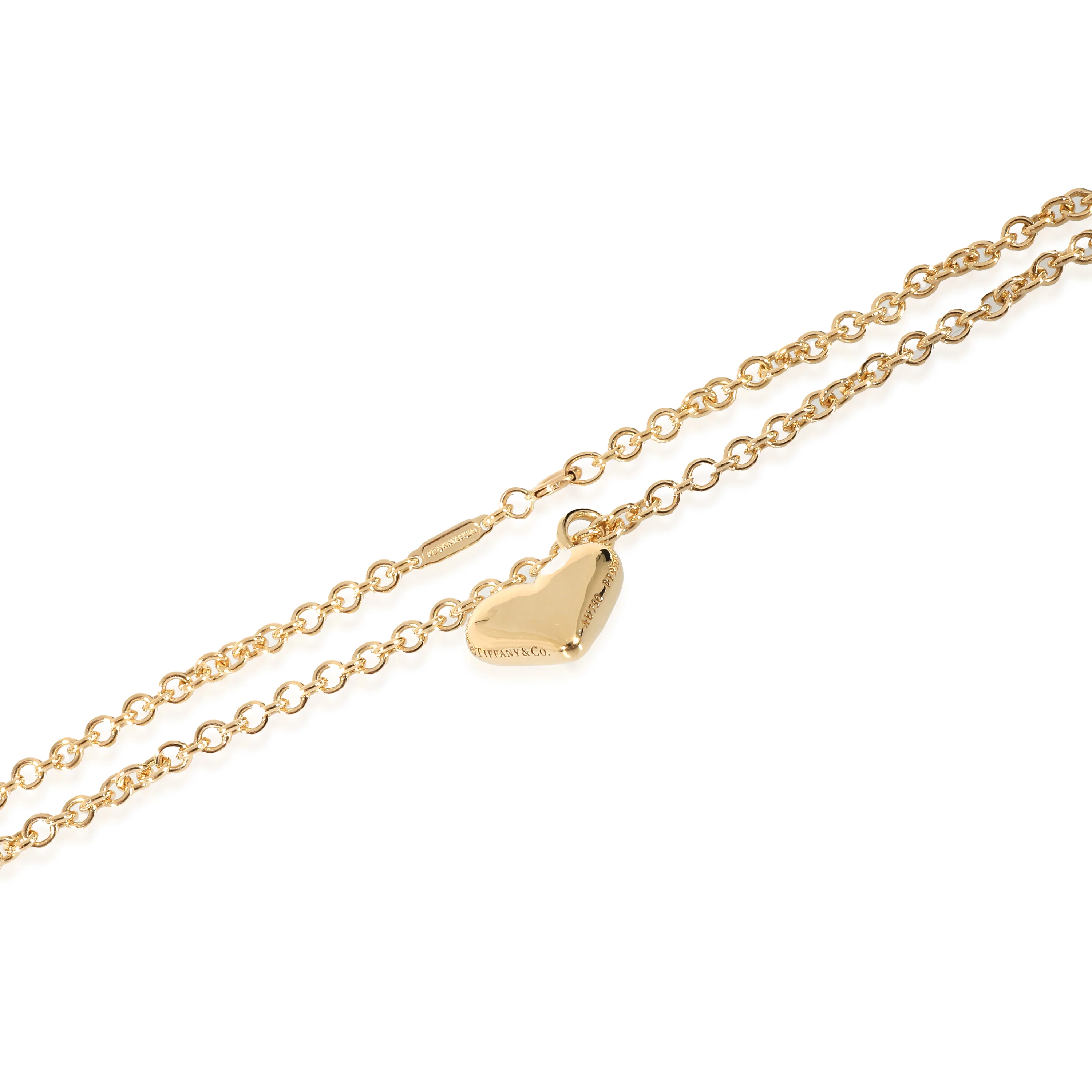 Tiffany & Co. Etoile Heart in 18k Yellow Gold/Platinum 0.15 CTW - Image 3