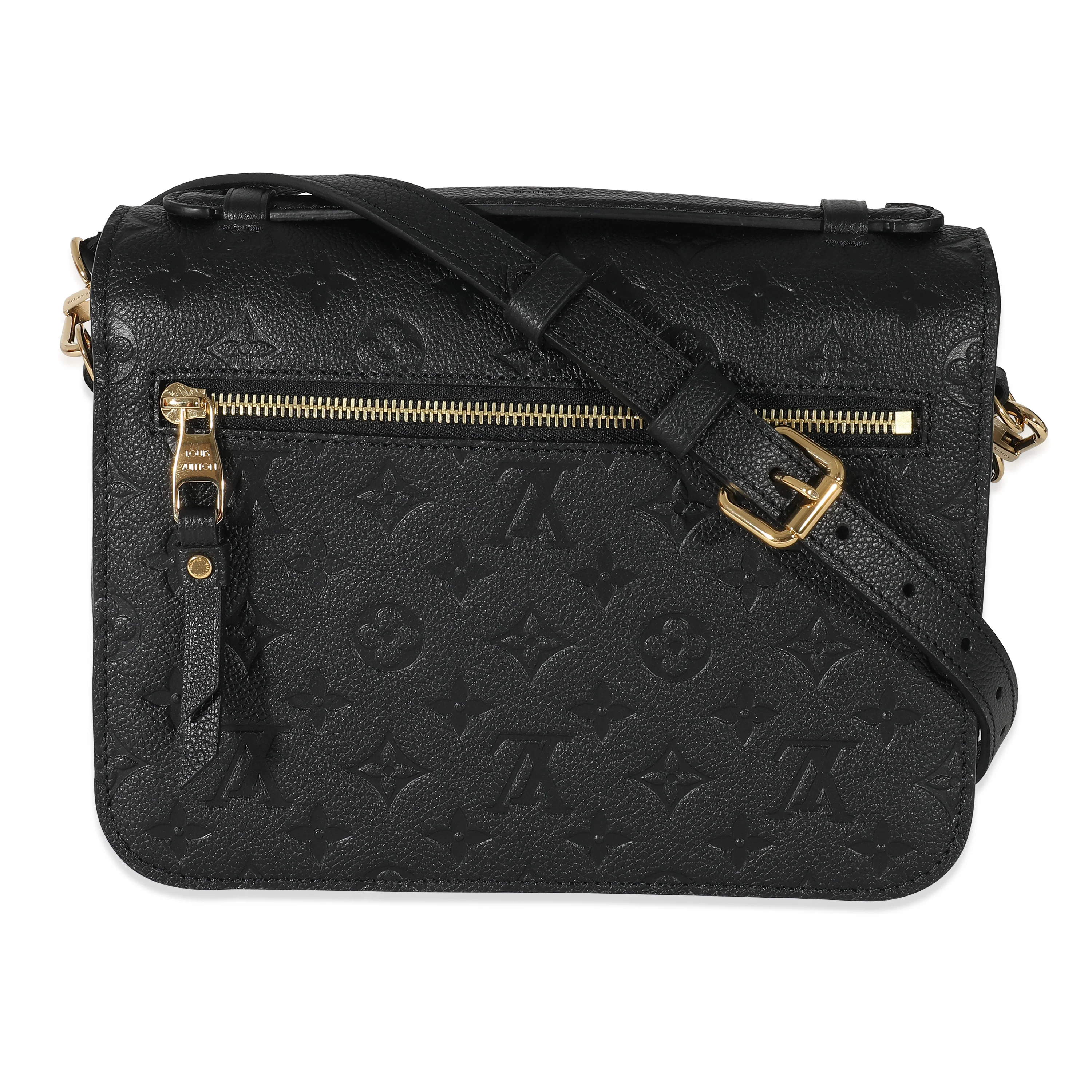 Louis Vuitton Black Empreinte Pochette Metis - Image 3