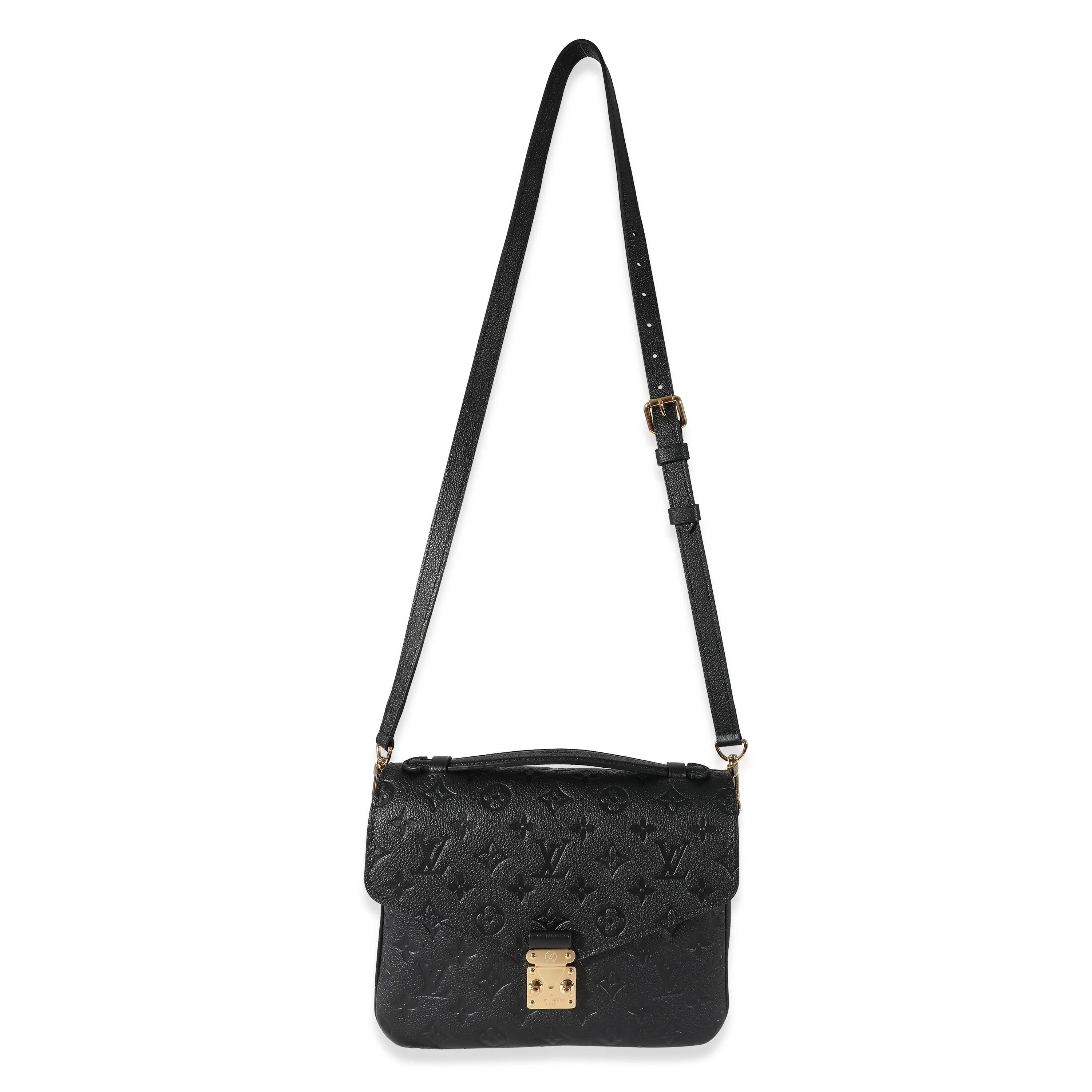 Louis Vuitton Black Empreinte Pochette Metis - Image 4