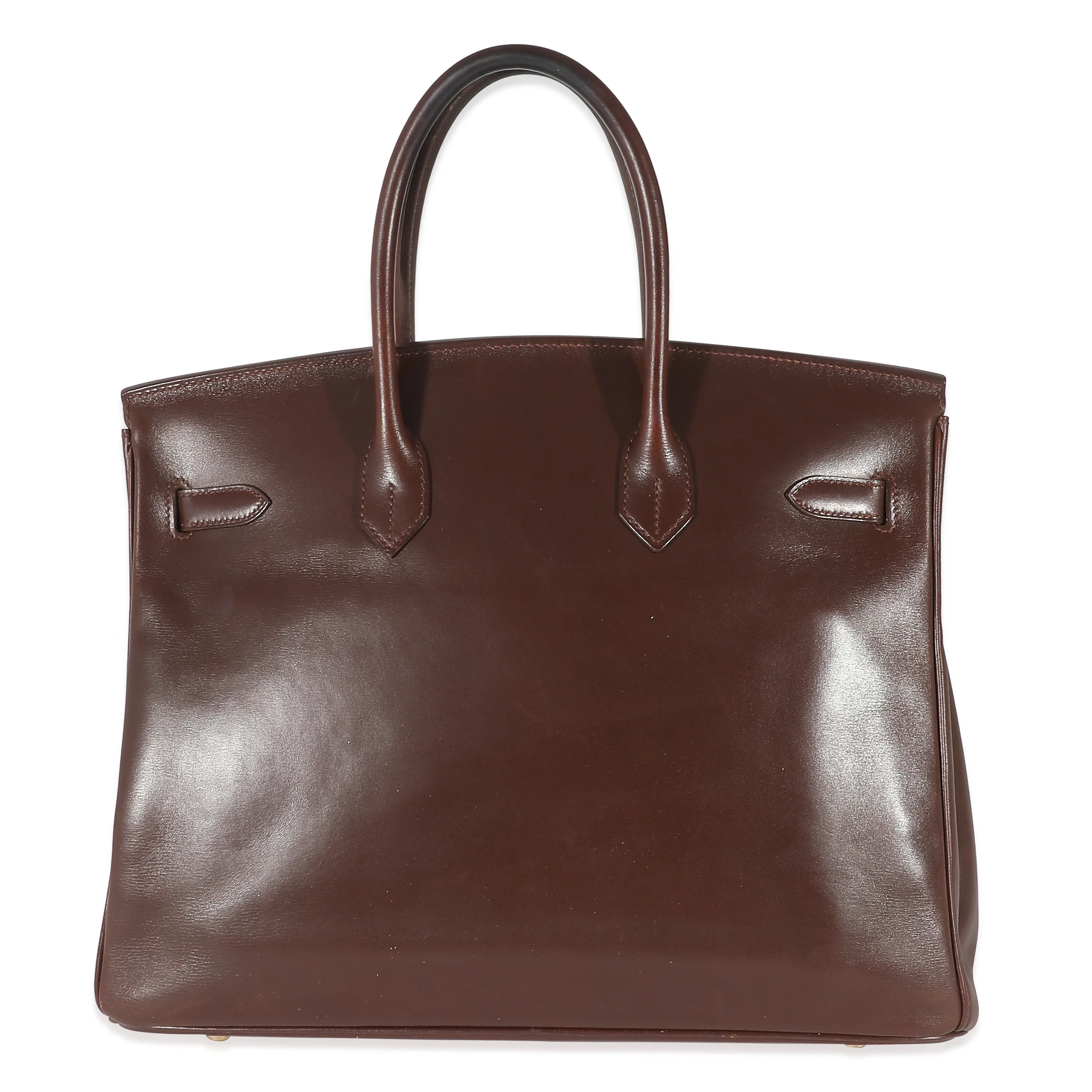 Hermes Chocolate Box Birkin 35 GHW - Image 5