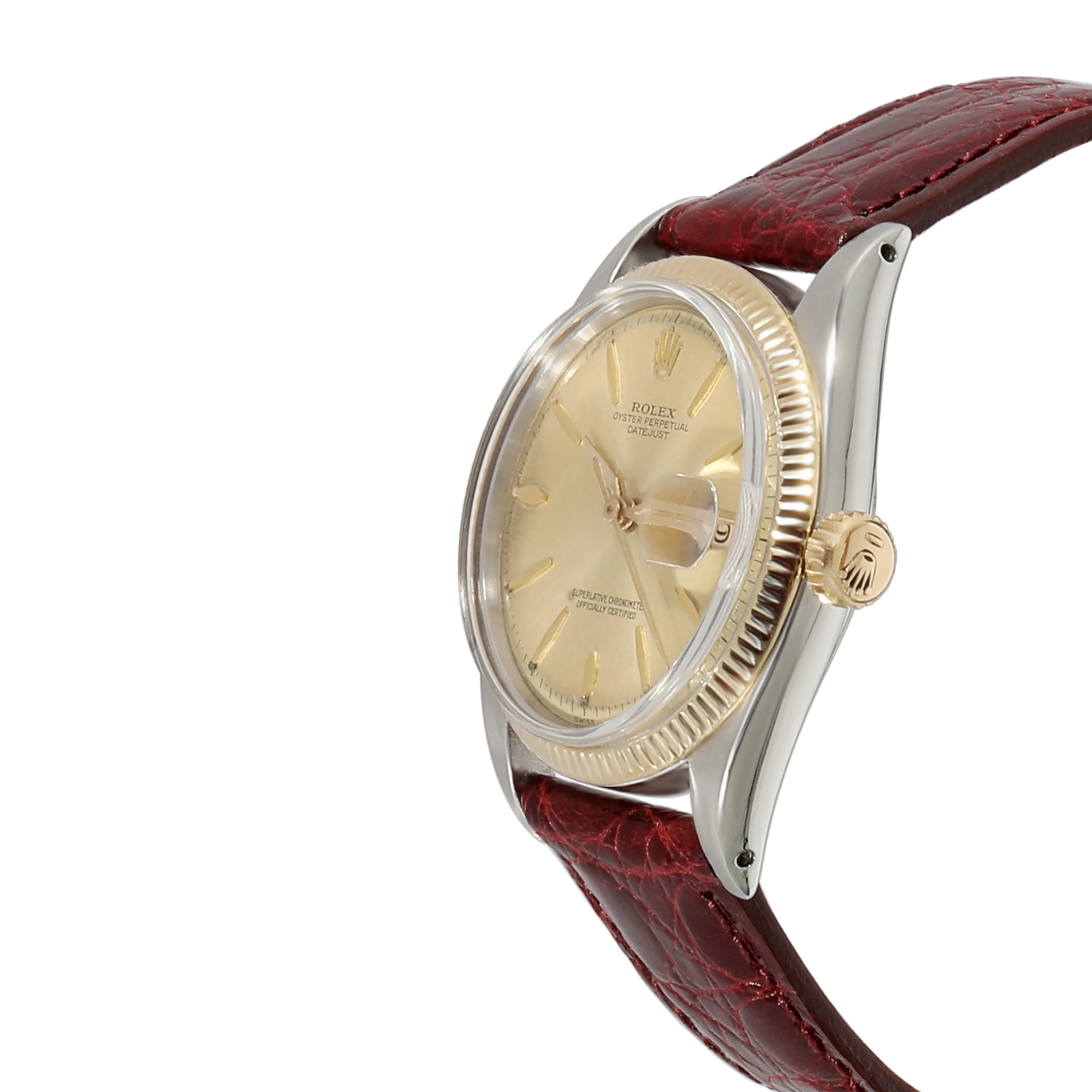 Rolex Datejust 1601 Mens Watch in 14kt Stainless Steel/Yellow Gold - Image 3