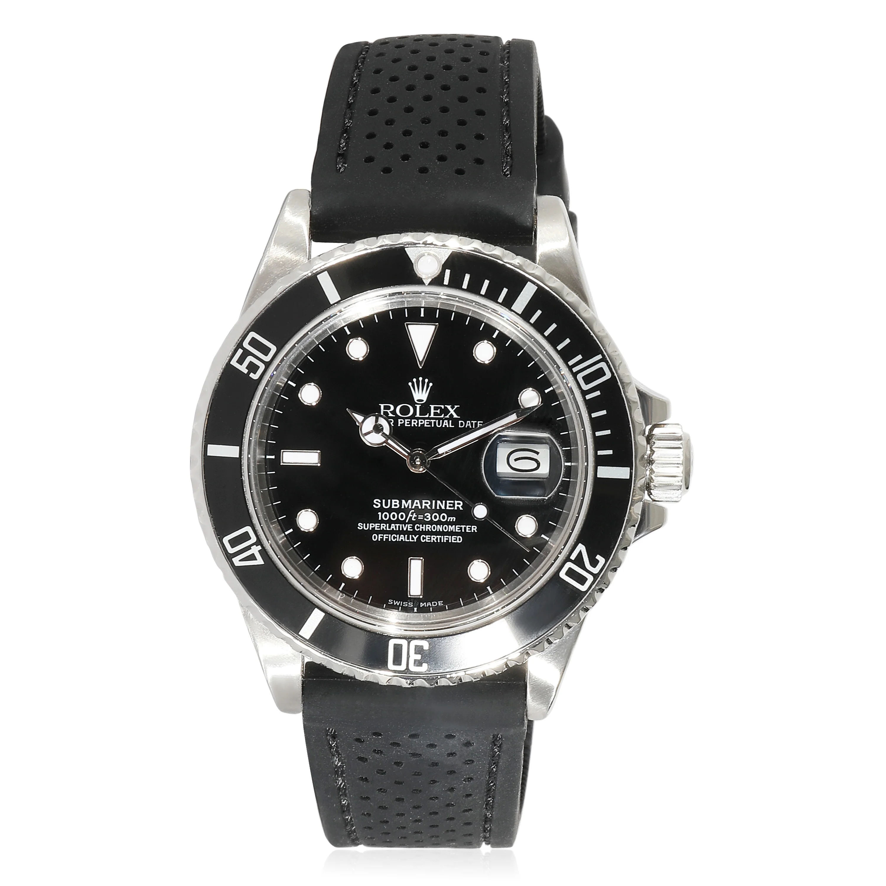 Rolex Submariner 16800 Mens Watch in Stainless Steel - Image 6