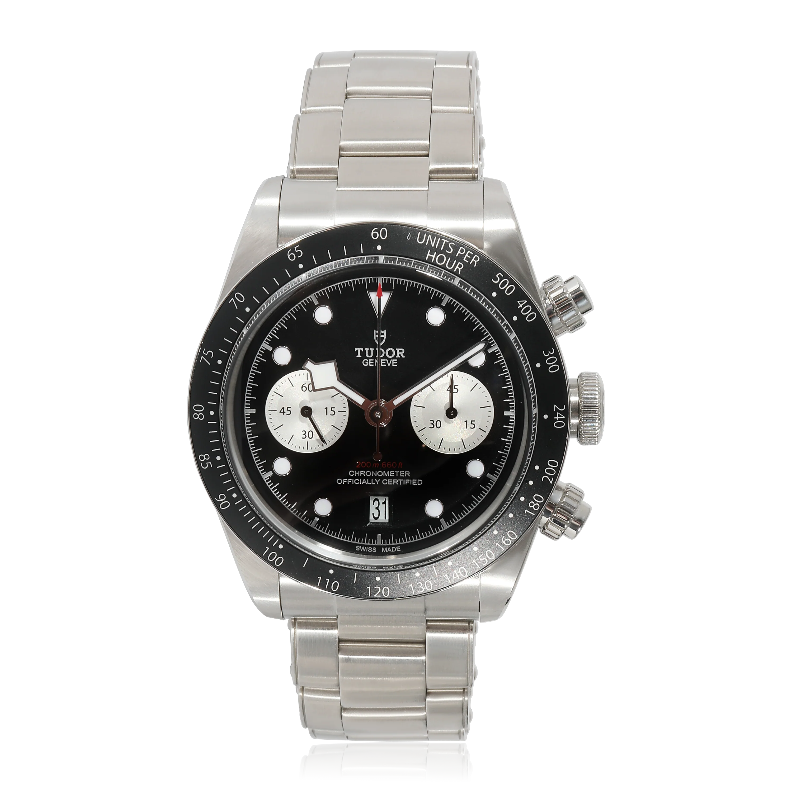 Tudor Black Bay Chrono M79360N-0001 Mens Watch in Stainless Steel - Image 6