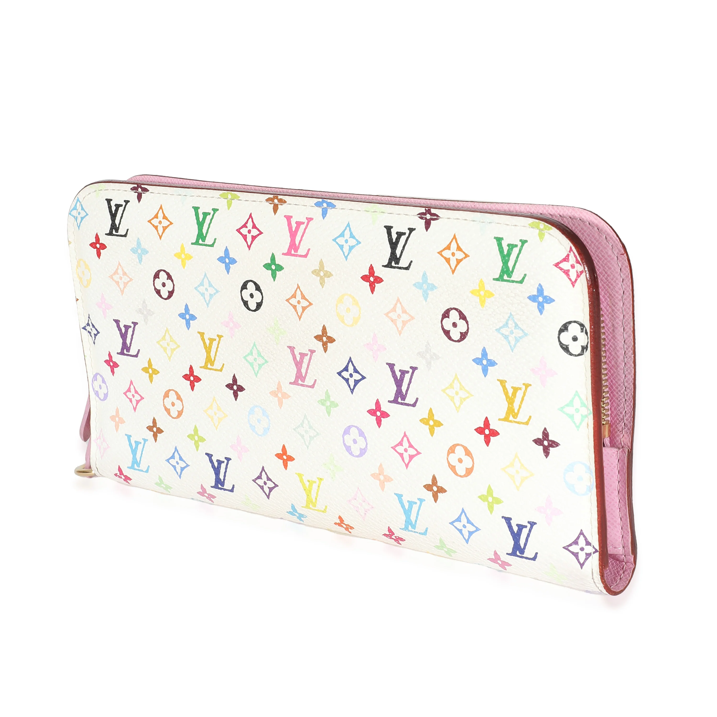 Louis Vuitton White Multicolor Canvas Insolite Wallet - Image 2