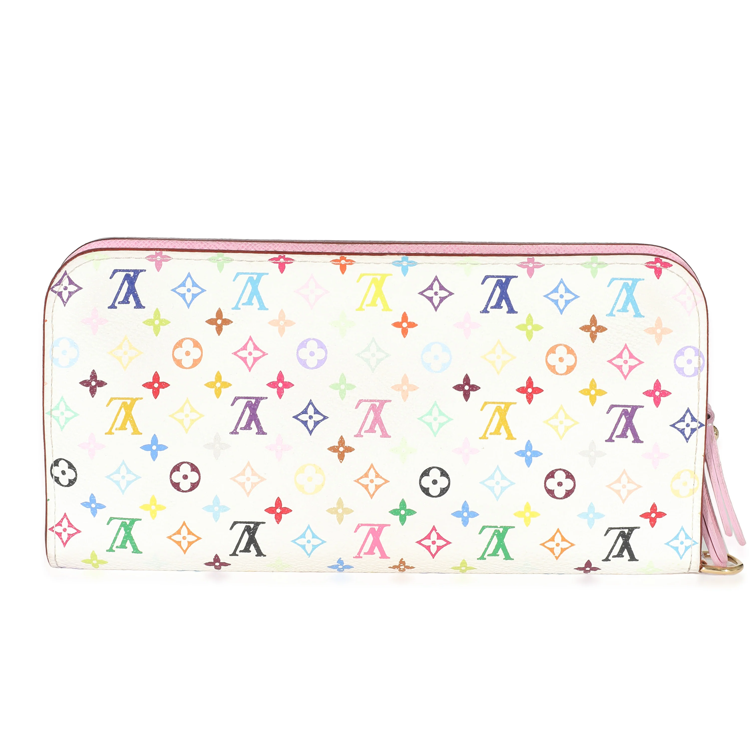 Louis Vuitton White Multicolor Canvas Insolite Wallet - Image 3