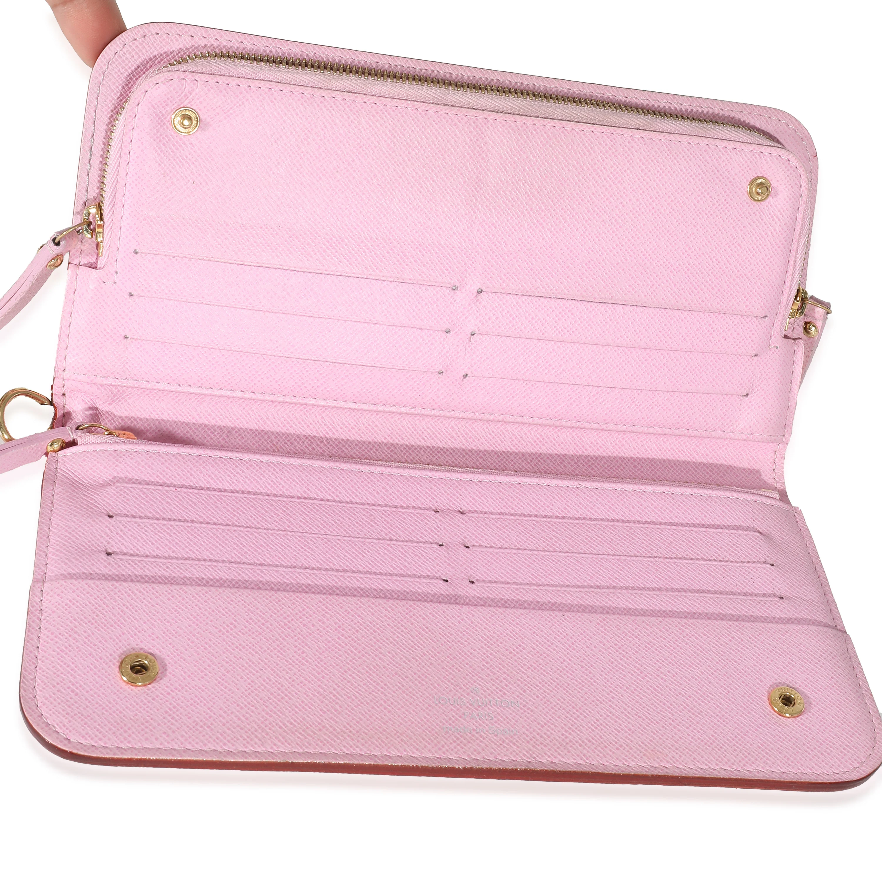 Louis Vuitton White Multicolor Canvas Insolite Wallet - Image 4