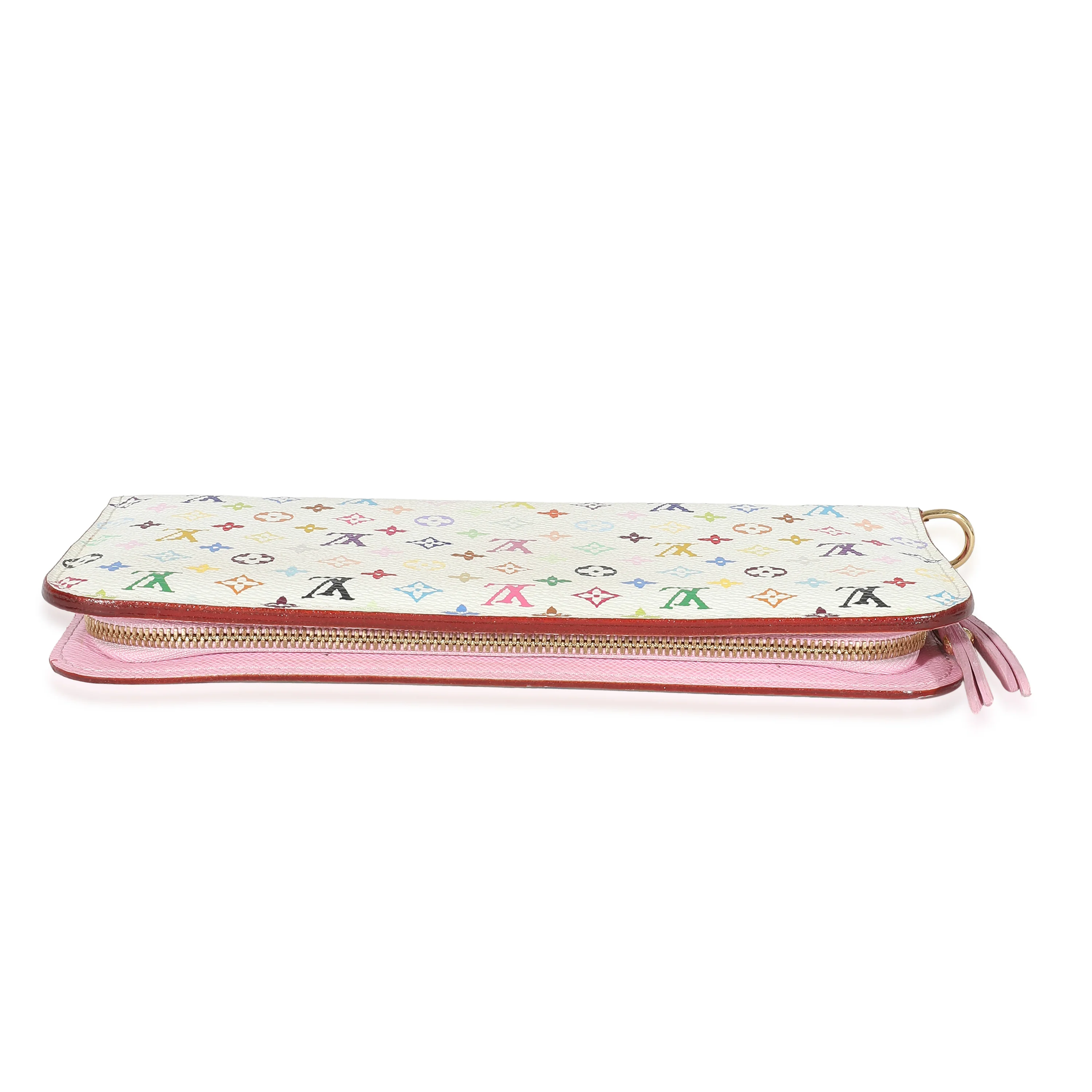 Louis Vuitton White Multicolor Canvas Insolite Wallet - Image 5