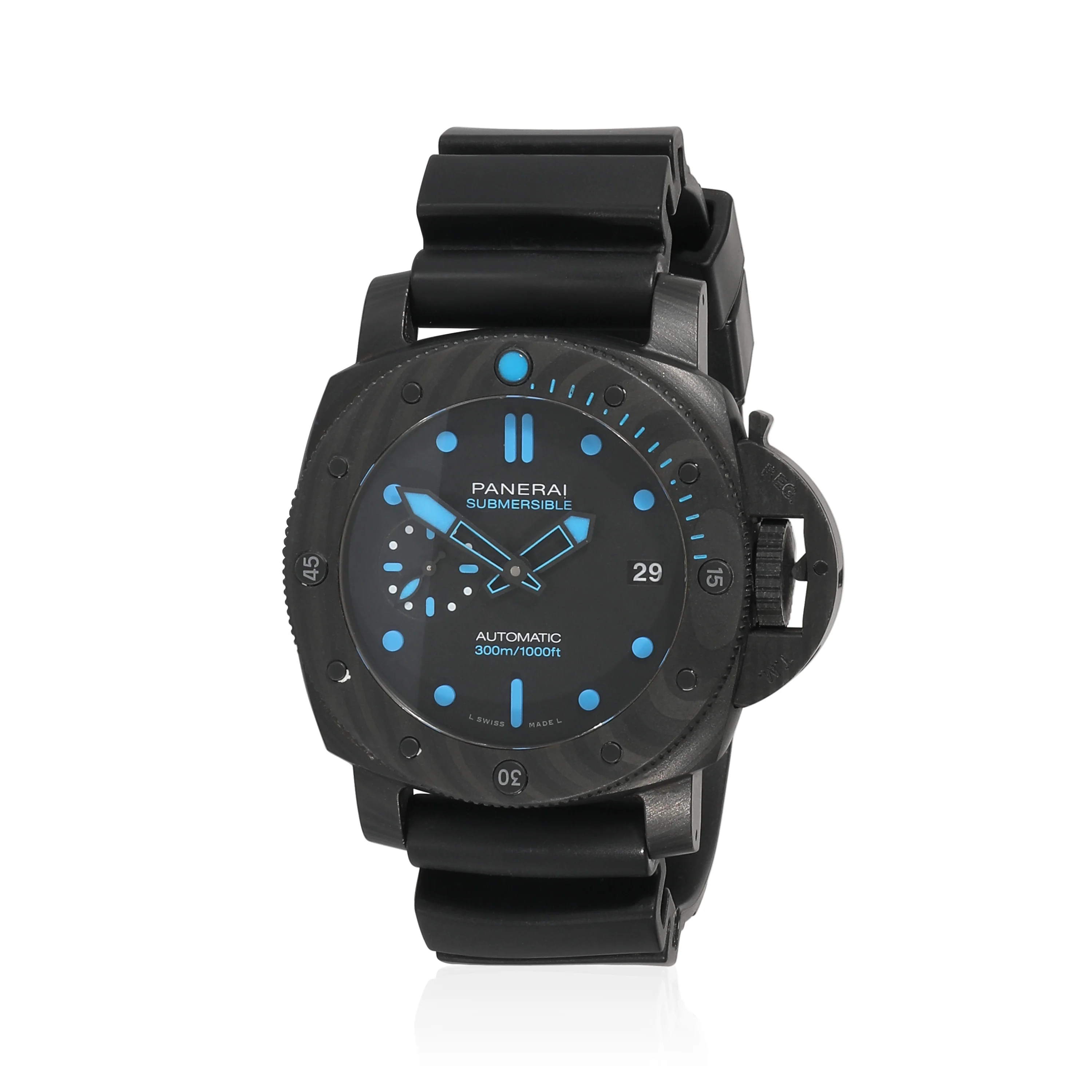 Luminor Submersible Carbontech PAM00960 Mens Watch in Carbon Fiber
