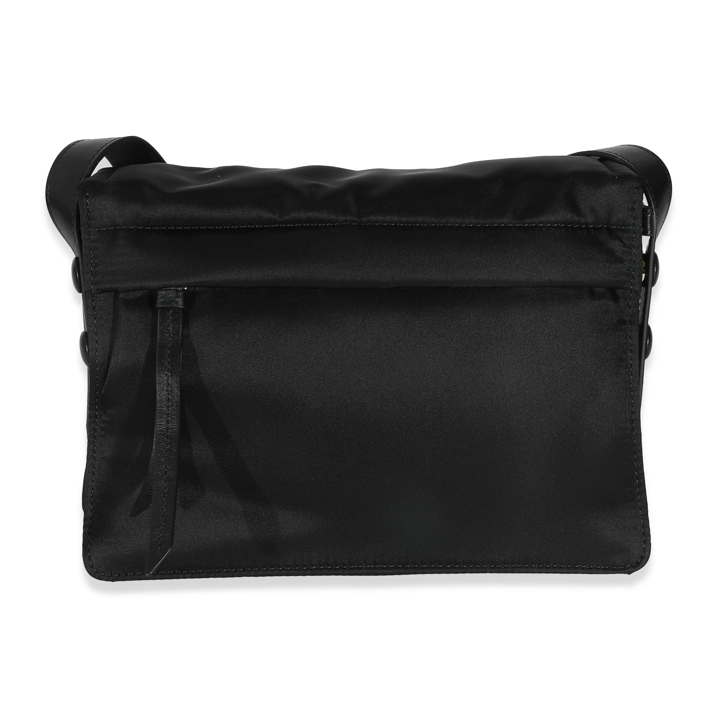 Prada Black Re-Nylon Small Padded Shoulder Bag - Image 5