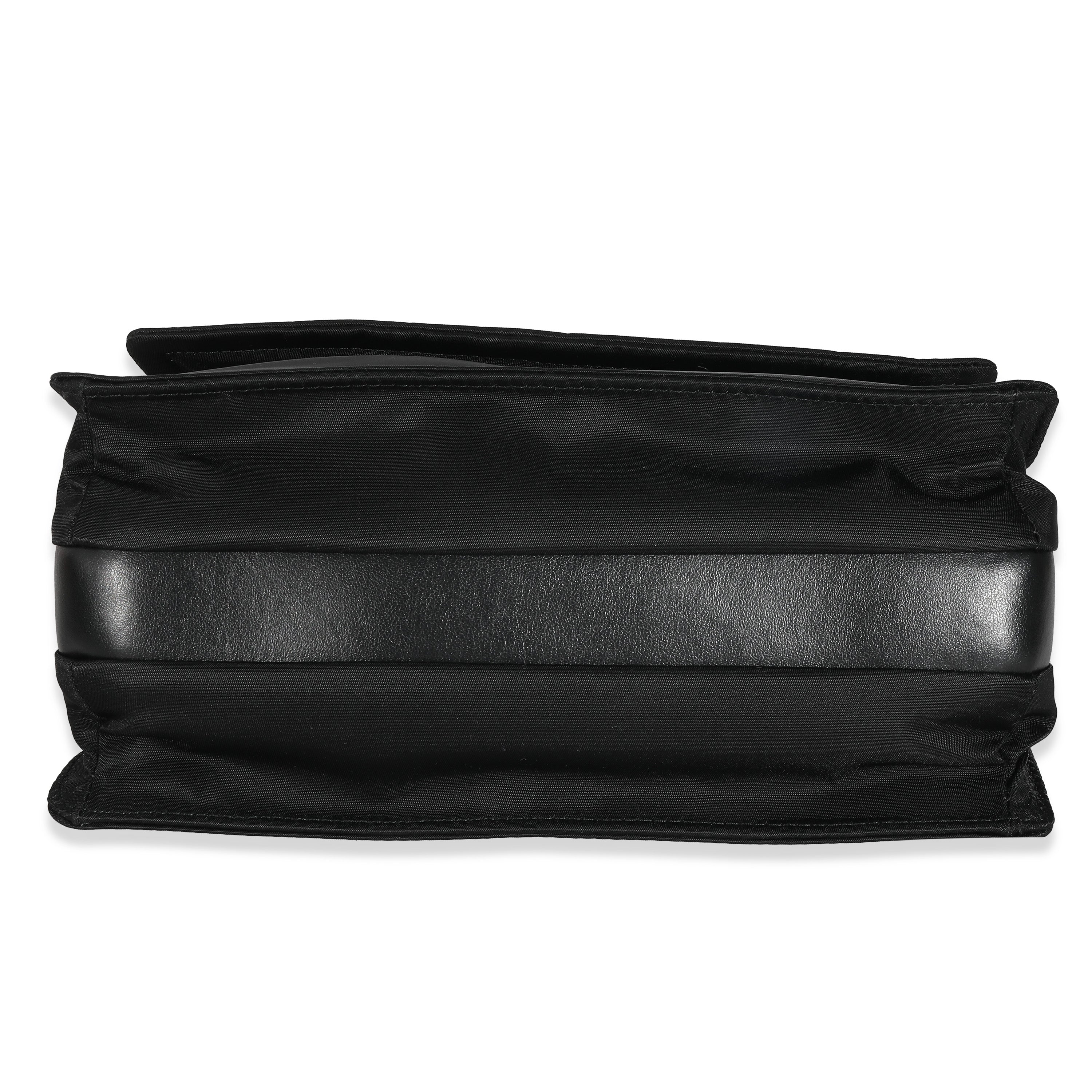 Prada Black Re-Nylon Small Padded Shoulder Bag - Image 7