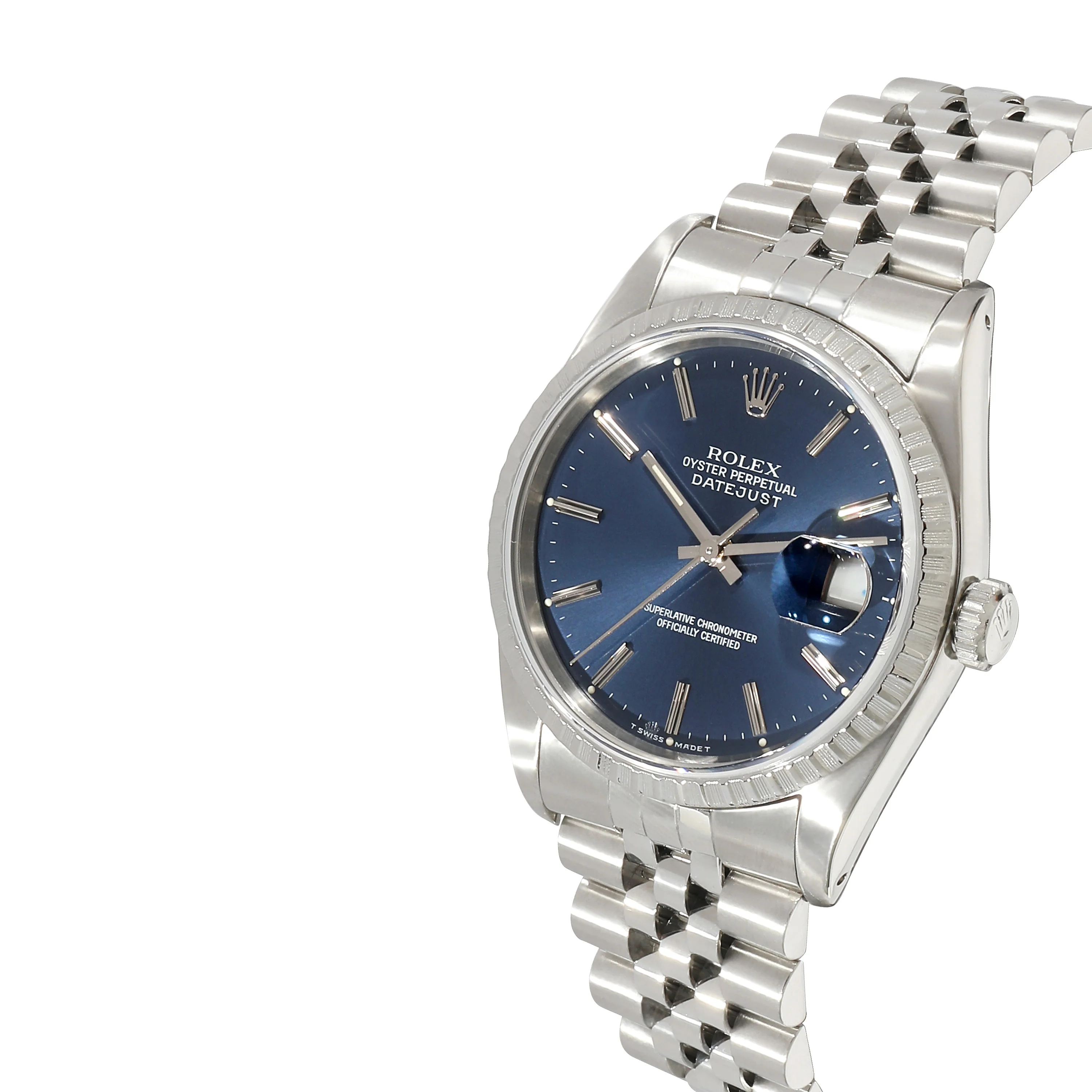 Rolex Datejust 16220 Mens Watch in  Stainless Steel - Image 3