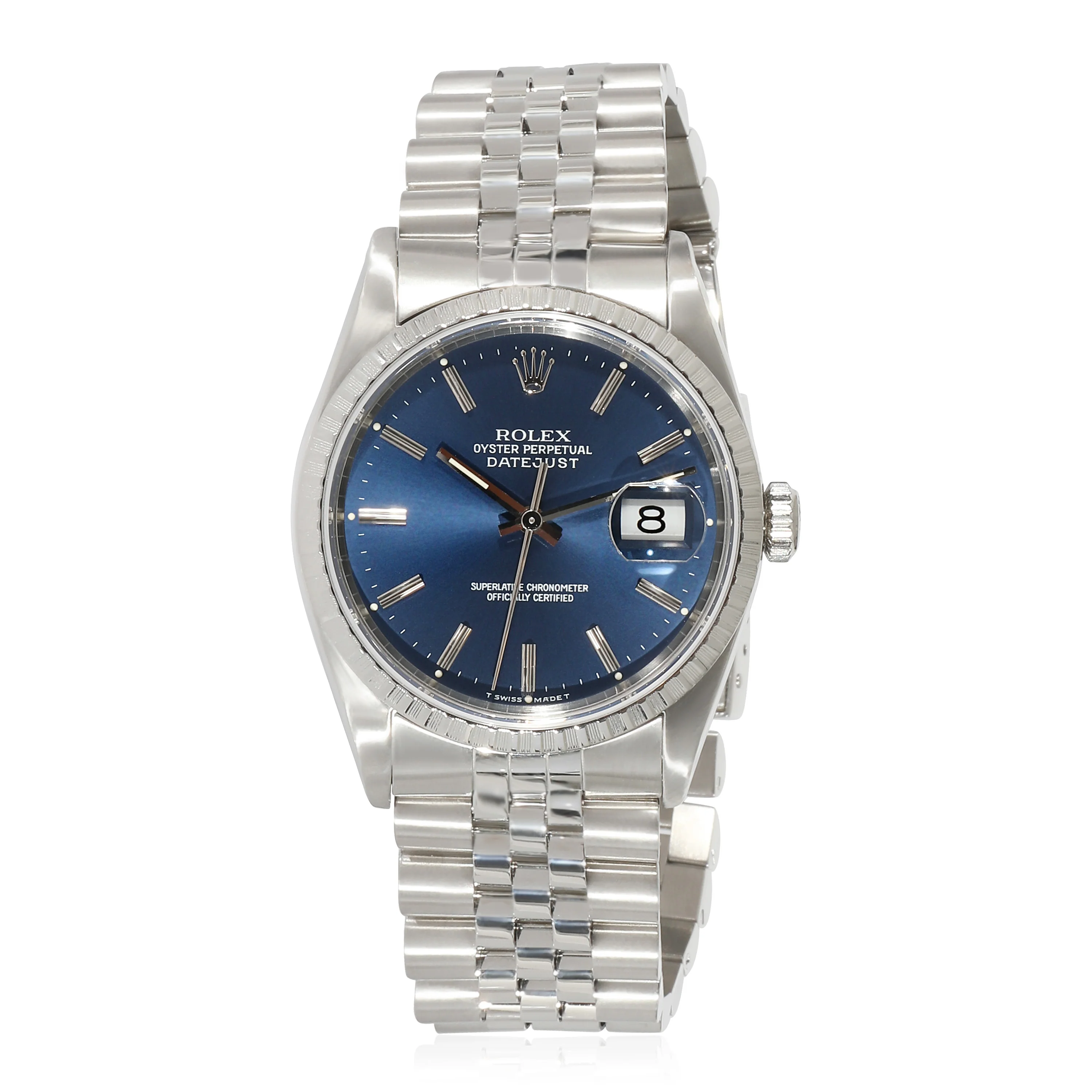 Rolex Datejust 16220 Mens Watch in  Stainless Steel - Image 5