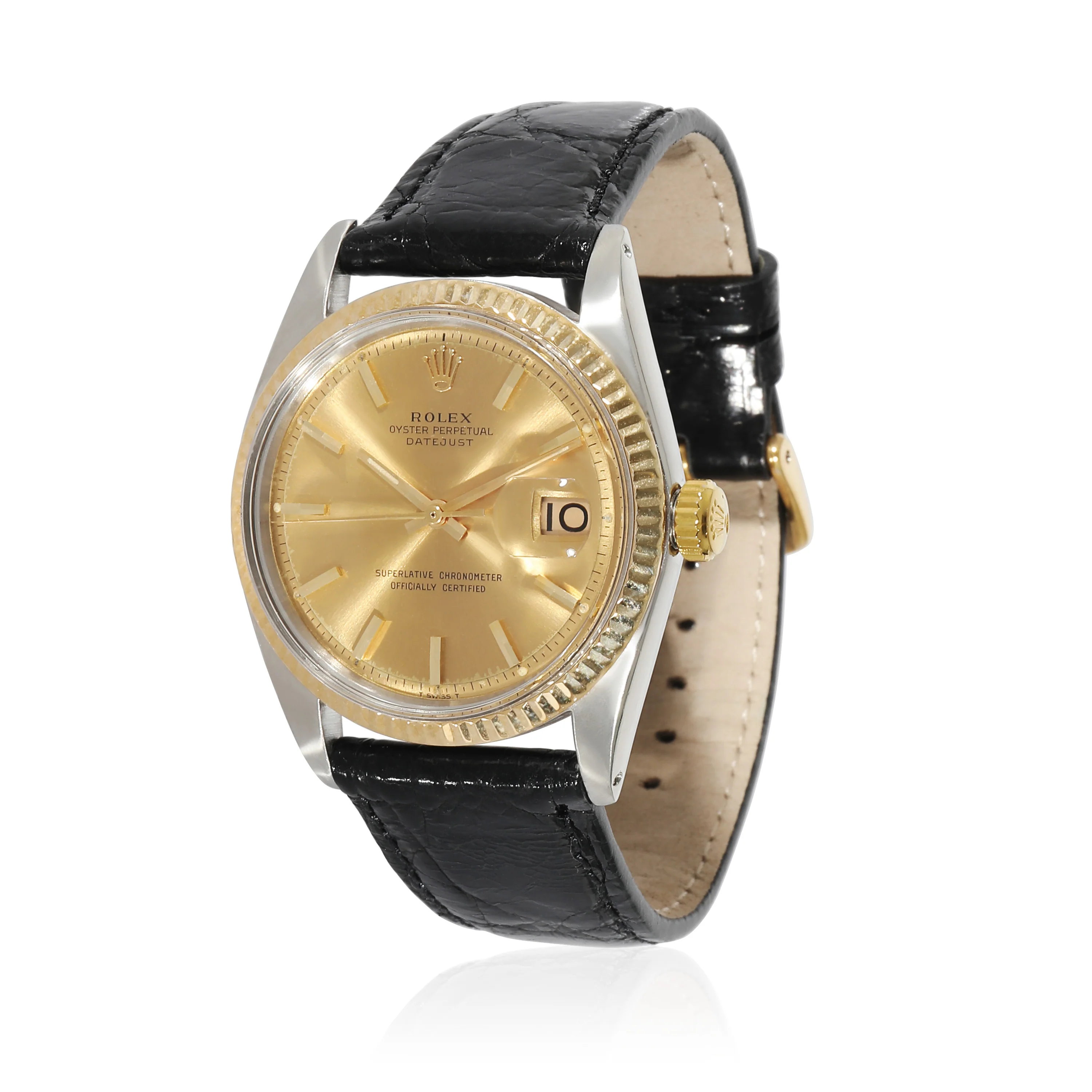 Rolex Datejust 1601 Mens Watch in Stainless Steel/Yellow Gold