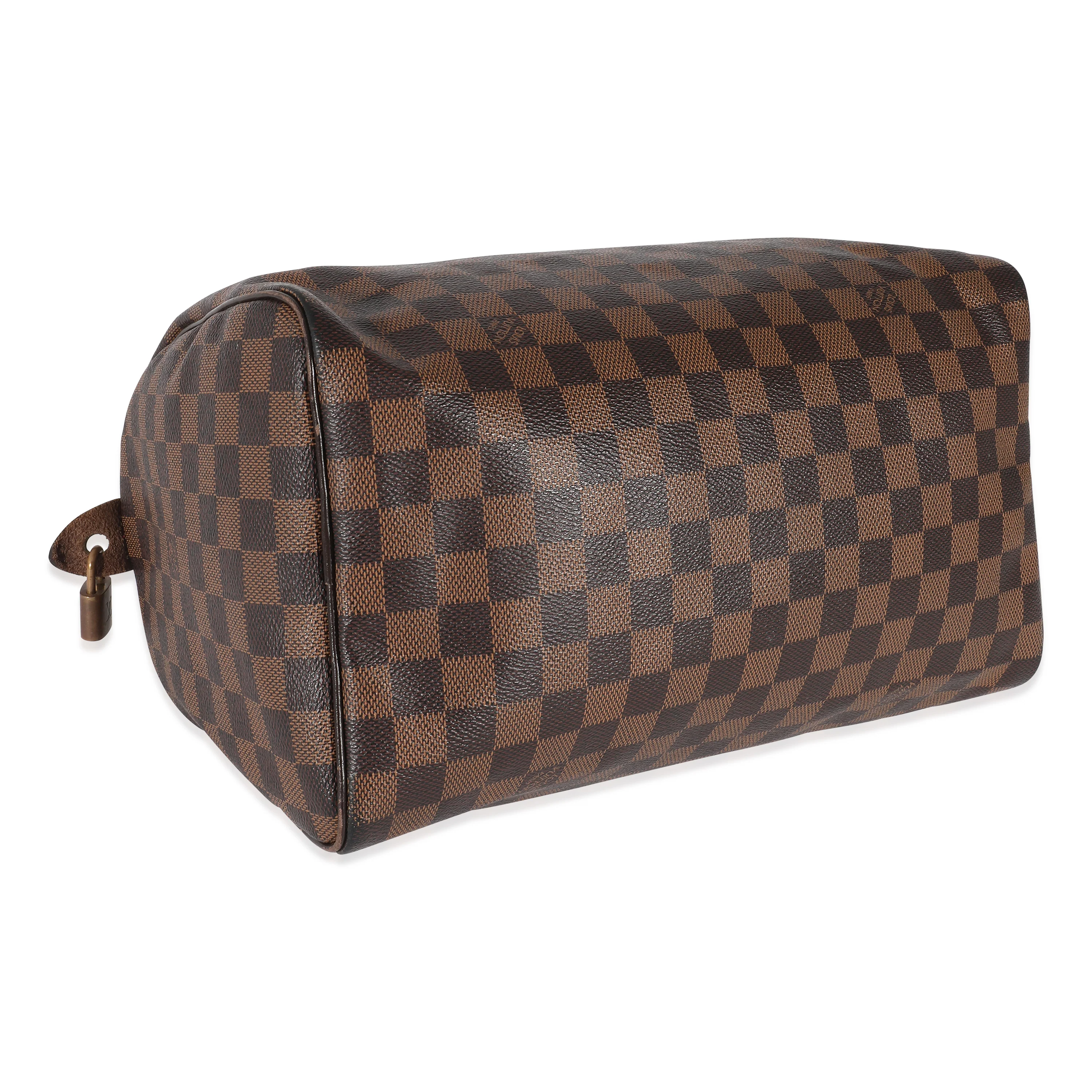 Louis Vuitton Damier Ebene Canvas Speedy 30 - Image 6