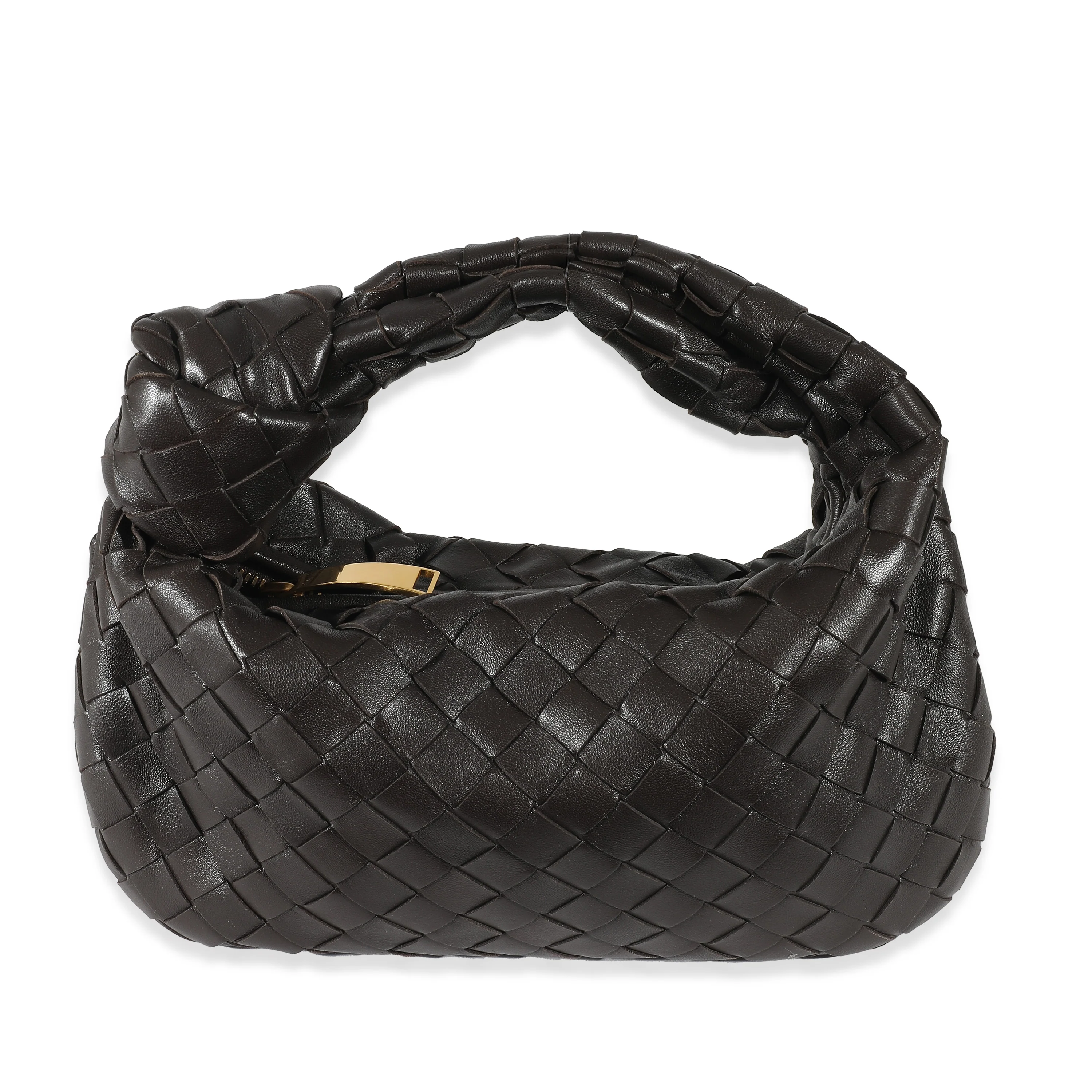 Bottega Veneta Fondant Lambskin Intrecciato Mini Jodie