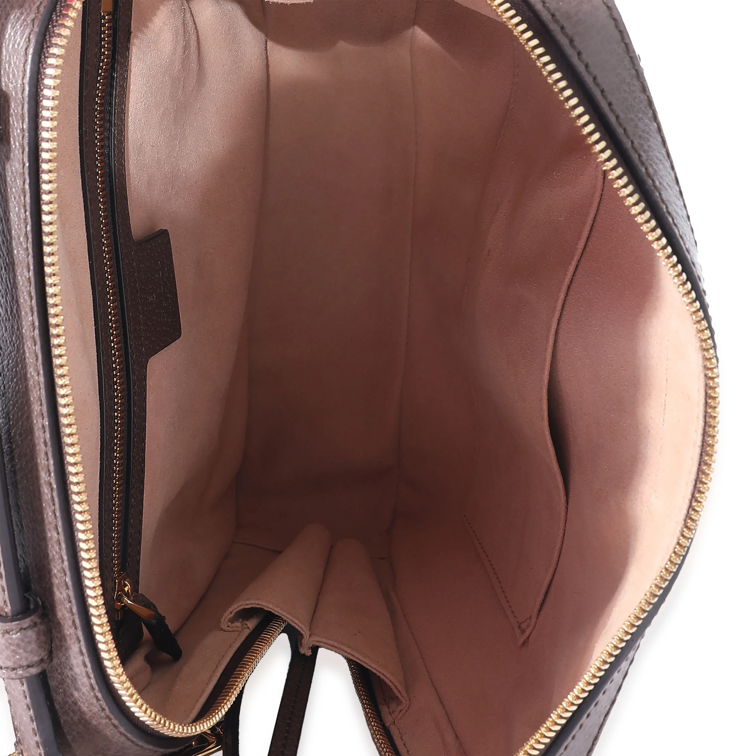 Gucci Brown GG Supreme Web Ophidia Top Handle Bag - Image 8