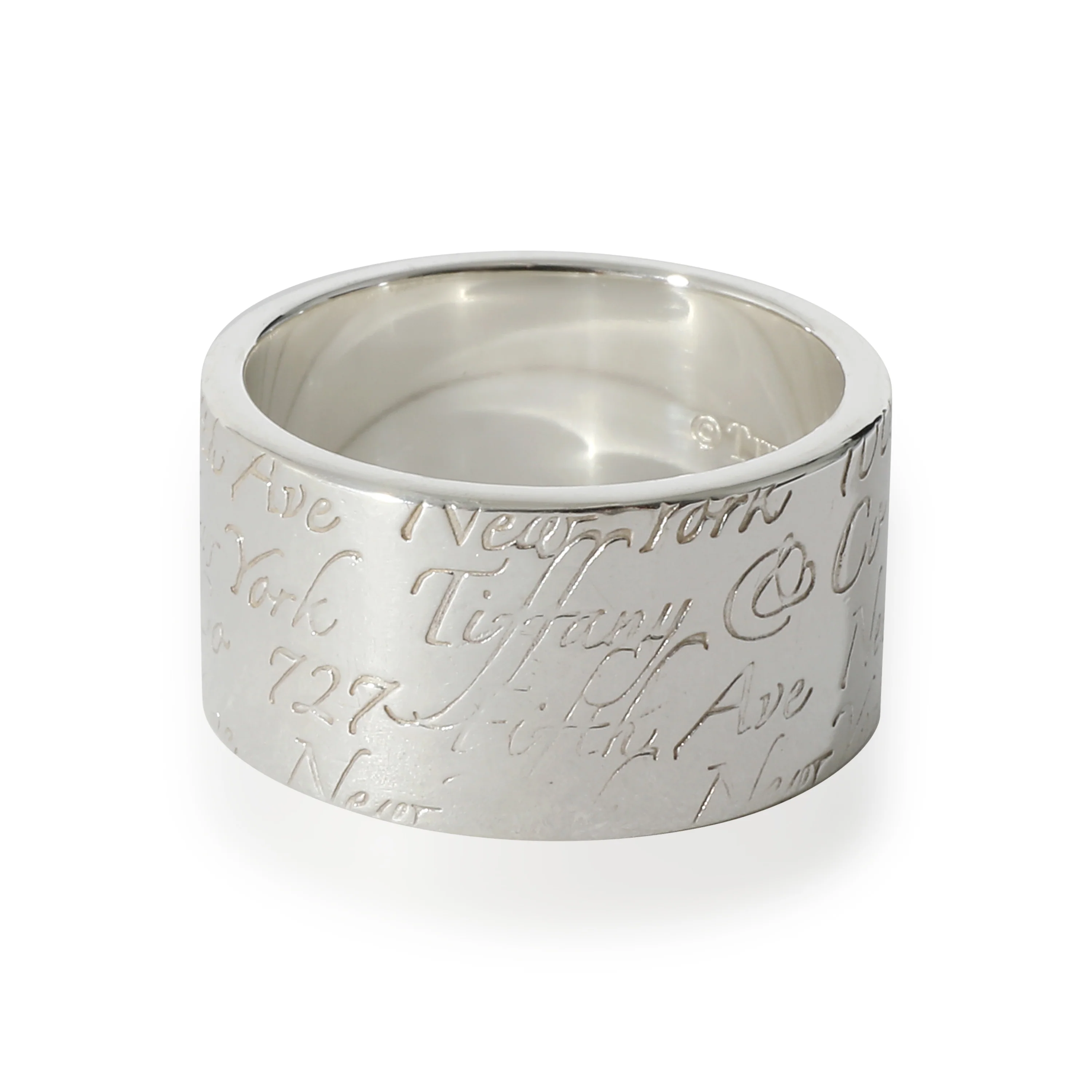 Tiffany & Co. Notes Wide Ring in Sterling Silver - Image 2