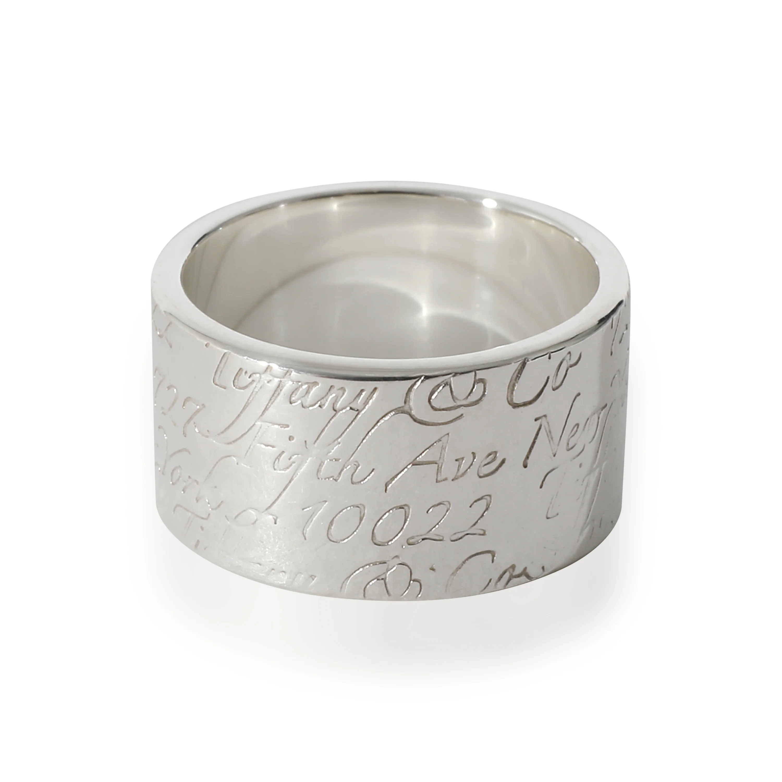 Tiffany & Co. Notes Wide Ring in Sterling Silver - Image 3