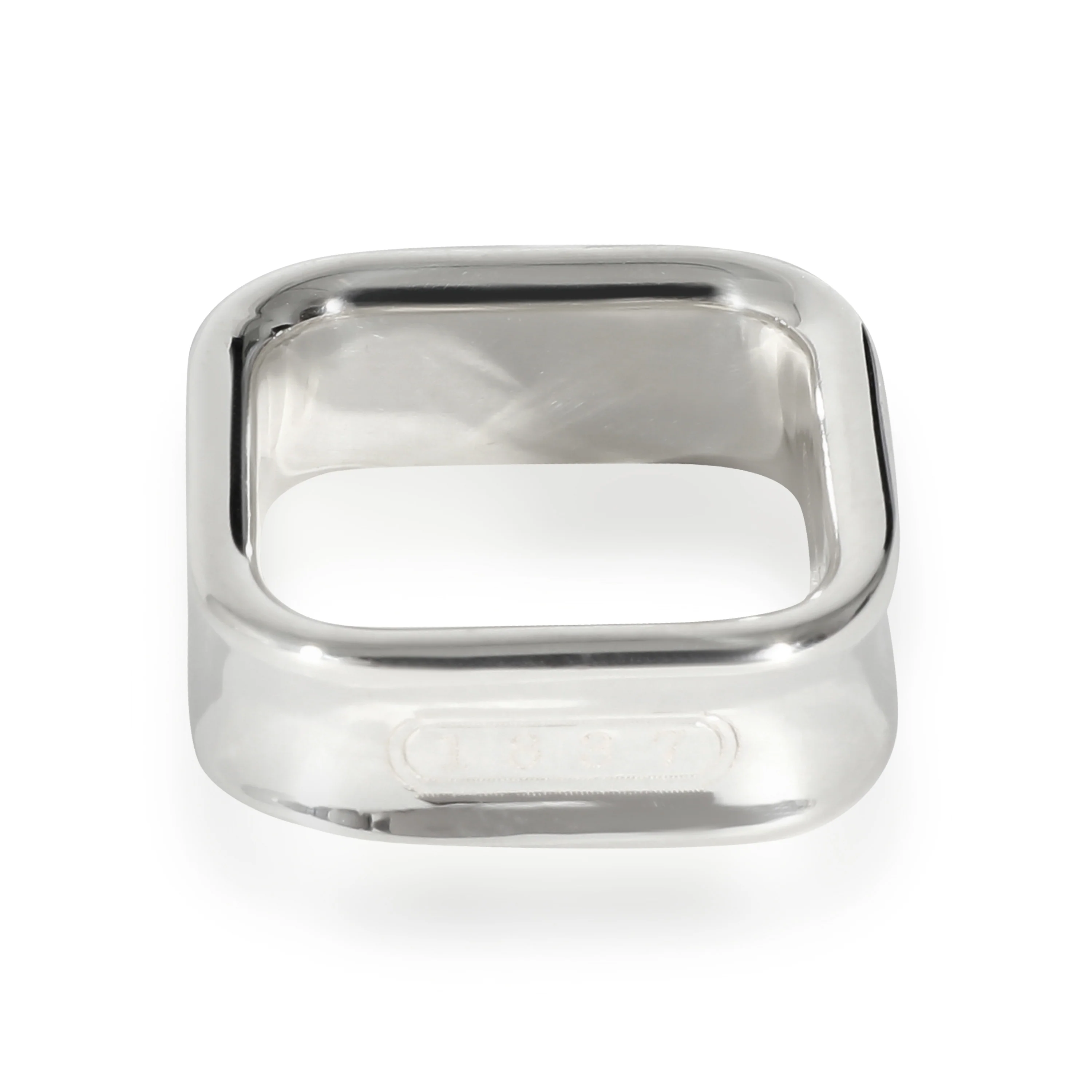 Tiffany & Co. 1837 Square Ring in Sterling Silver - Image 2