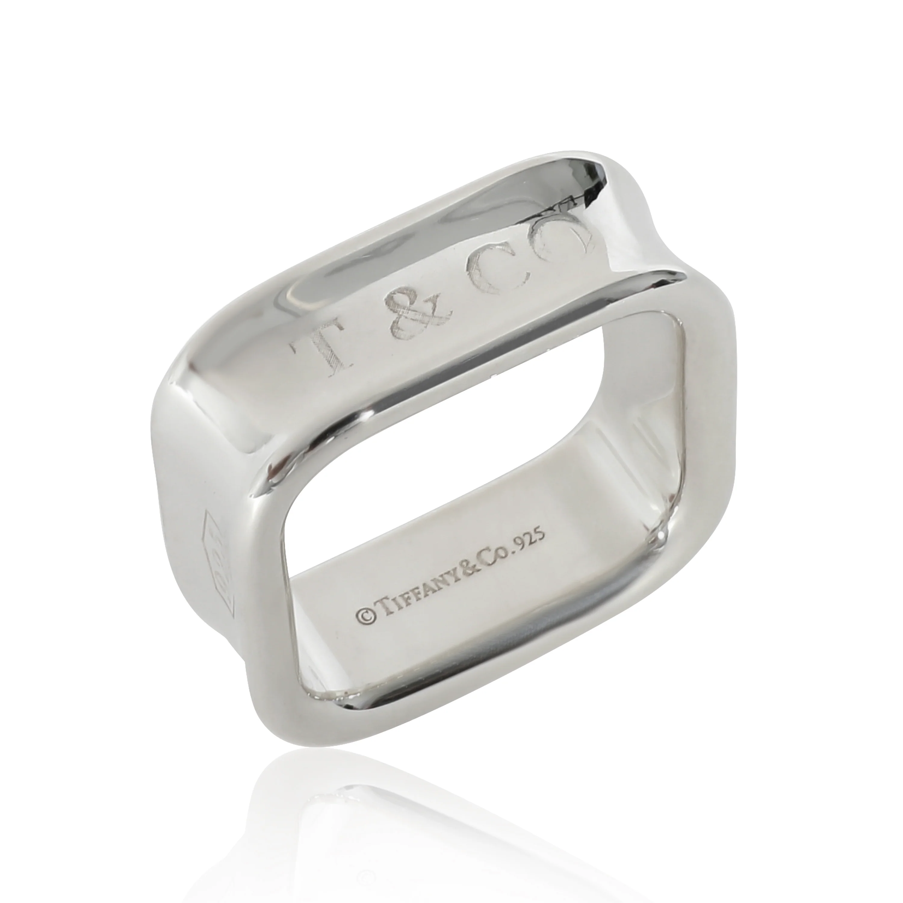 Tiffany & Co. 1837 Square Ring in Sterling Silver - Image 3