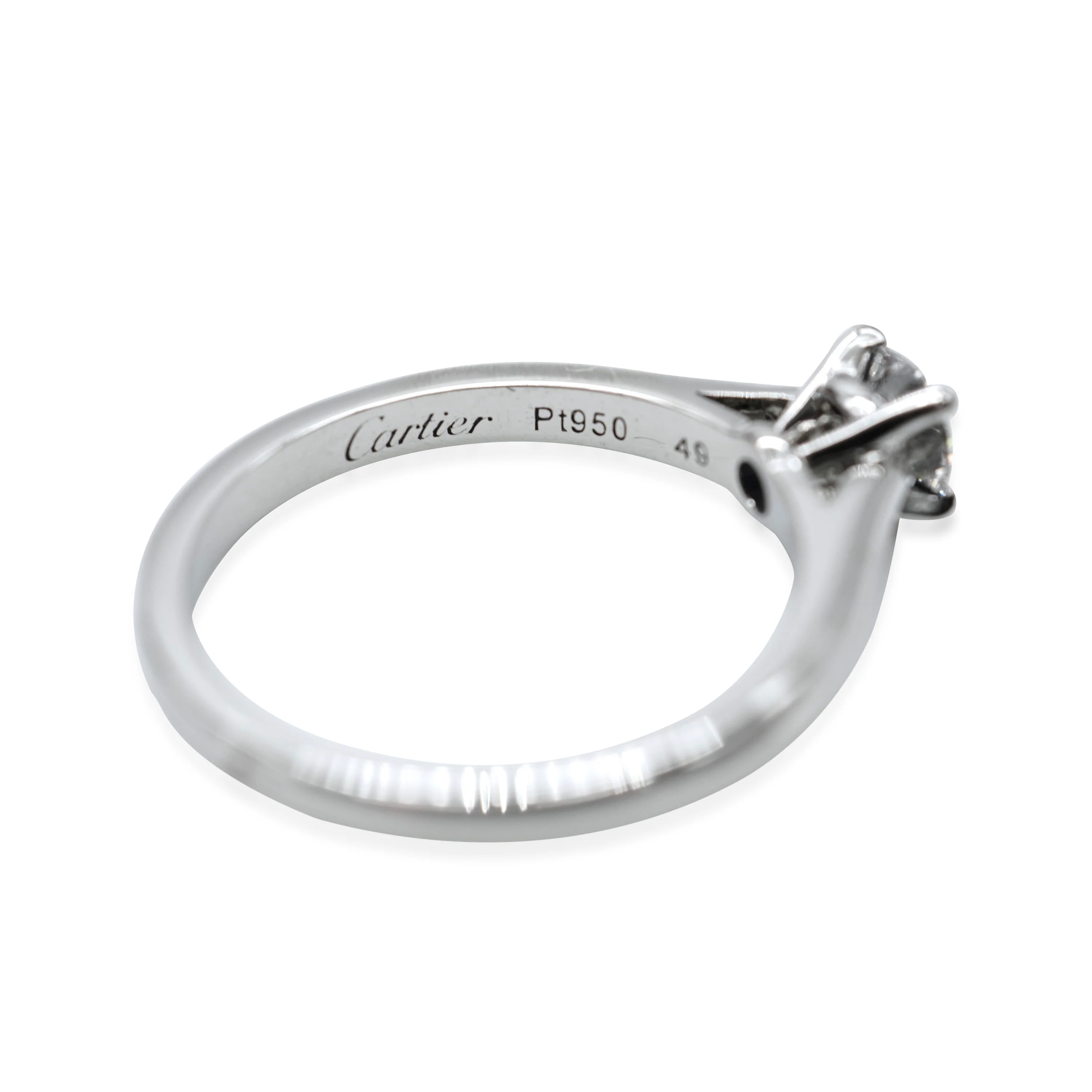 Solitaire 1895 Engagement Ring (Platinum) - Image 2