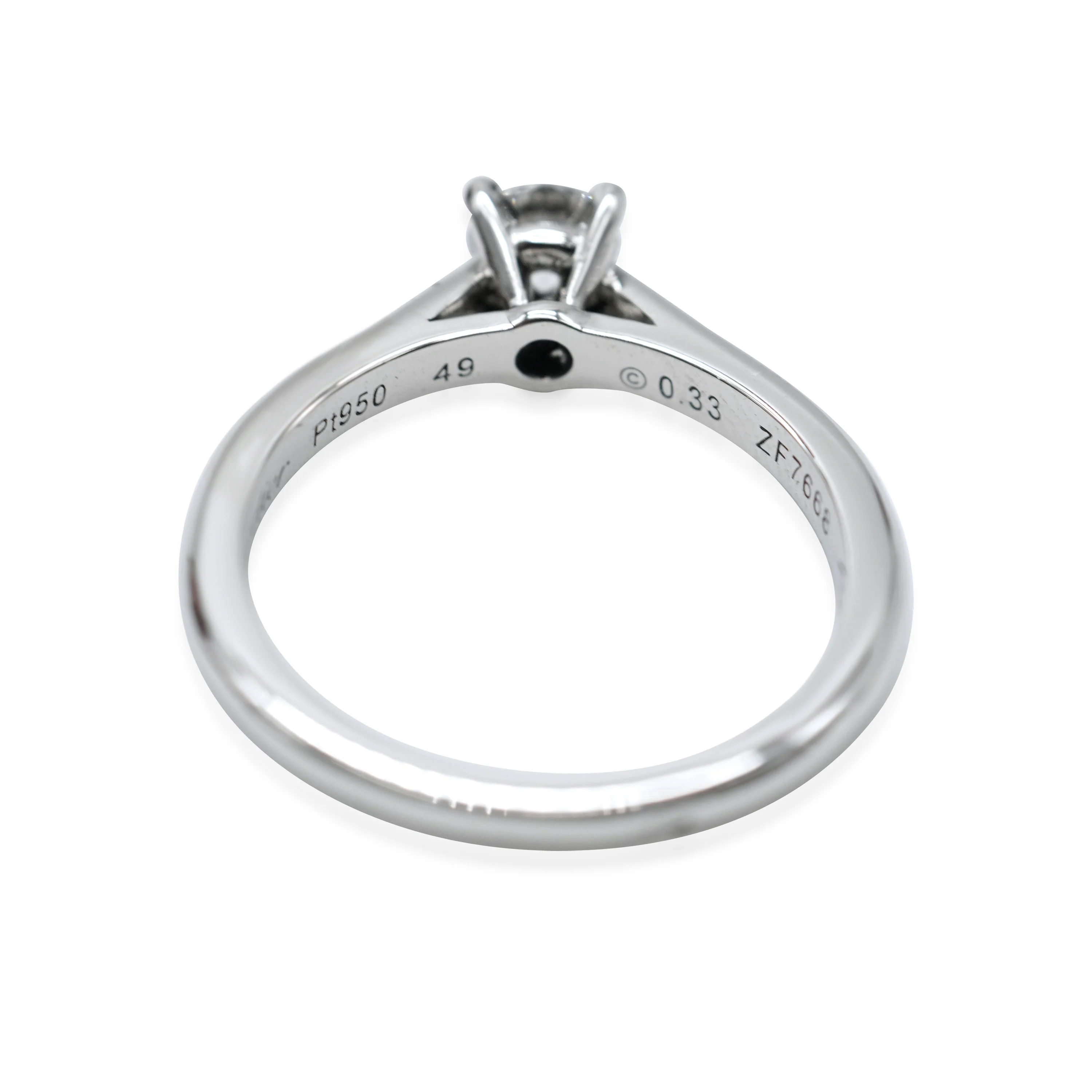 Solitaire 1895 Engagement Ring (Platinum) - Image 3