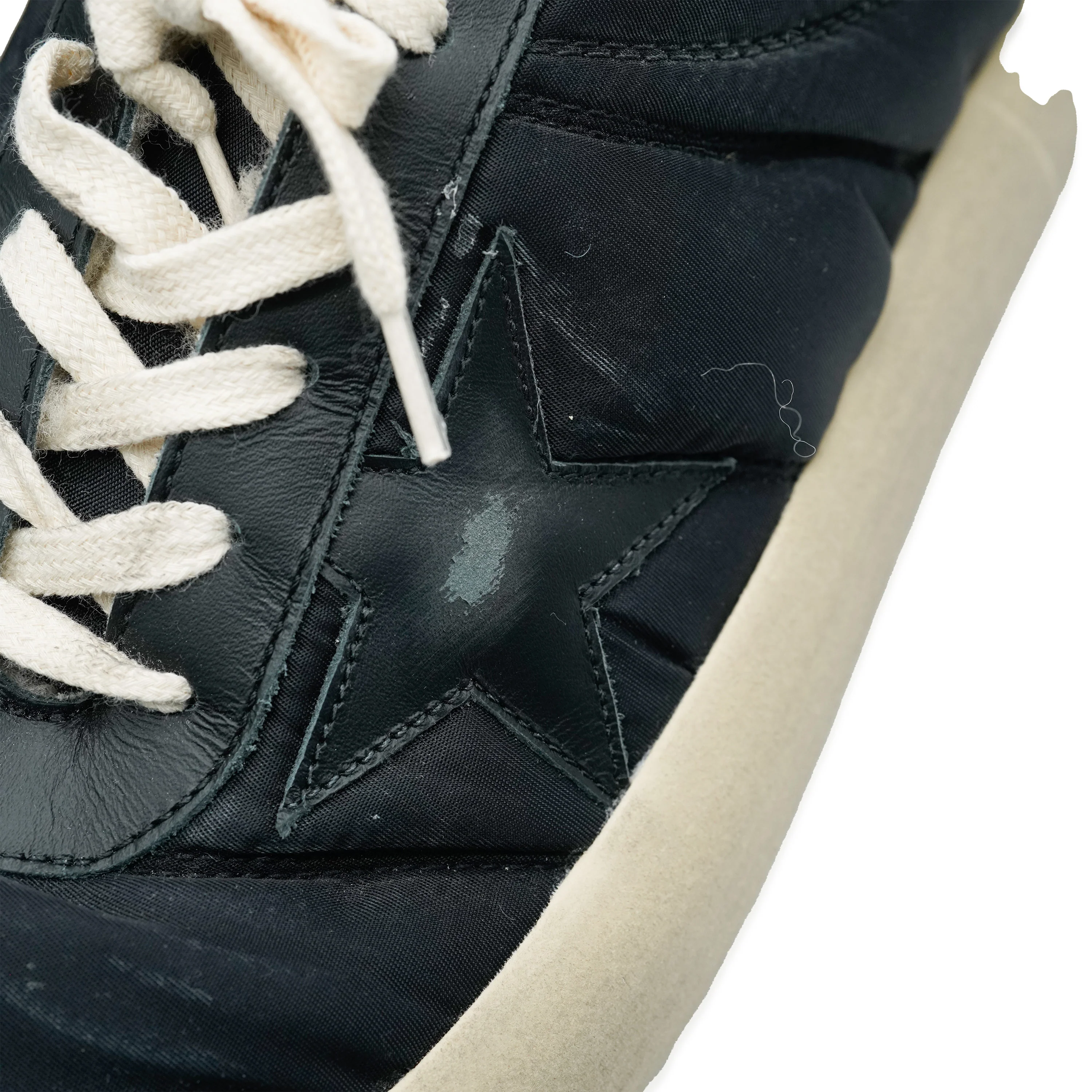 Black Nylon Shearling Space Star 42 - Image 10