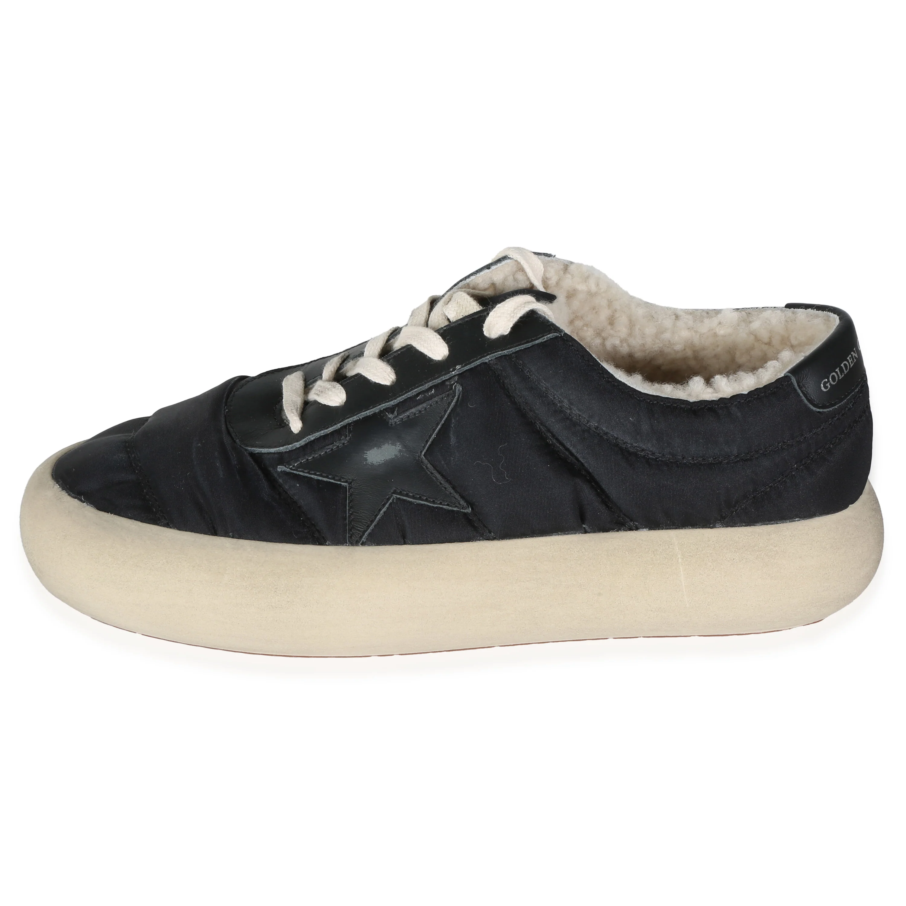 Black Nylon Shearling Space Star 42 - Image 5