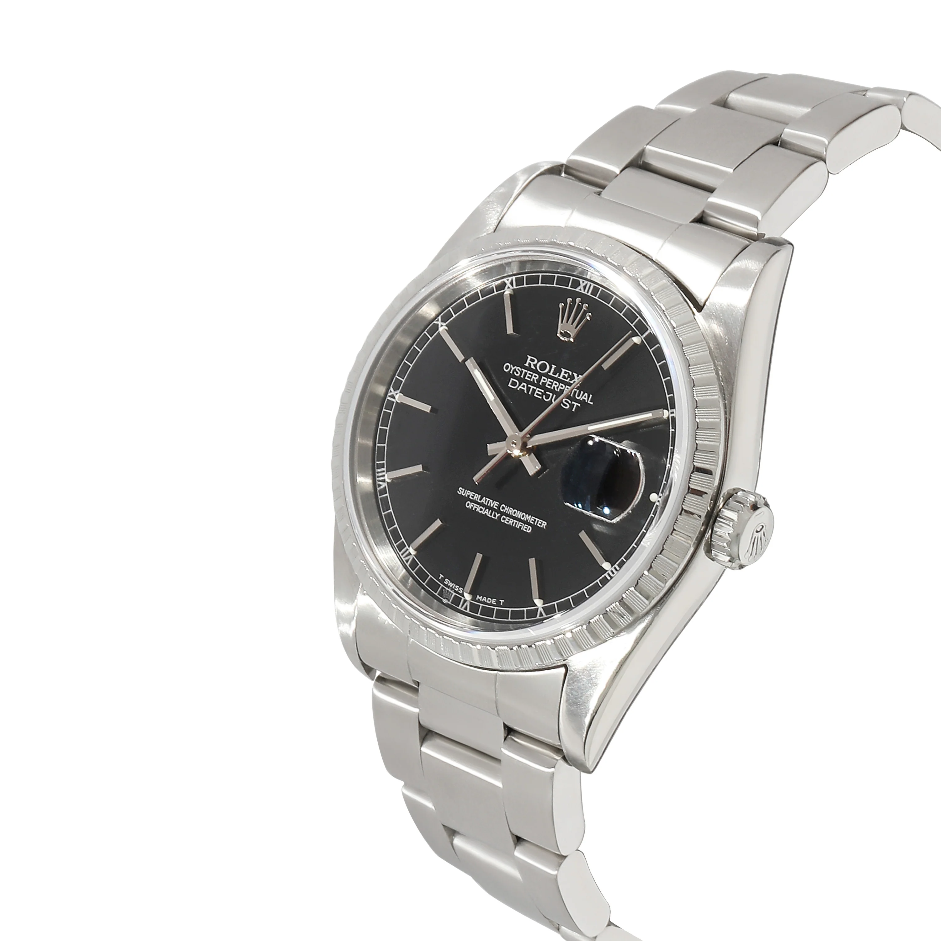 Rolex Datejust 16220 Mens Watch in  Stainless Steel - Image 2