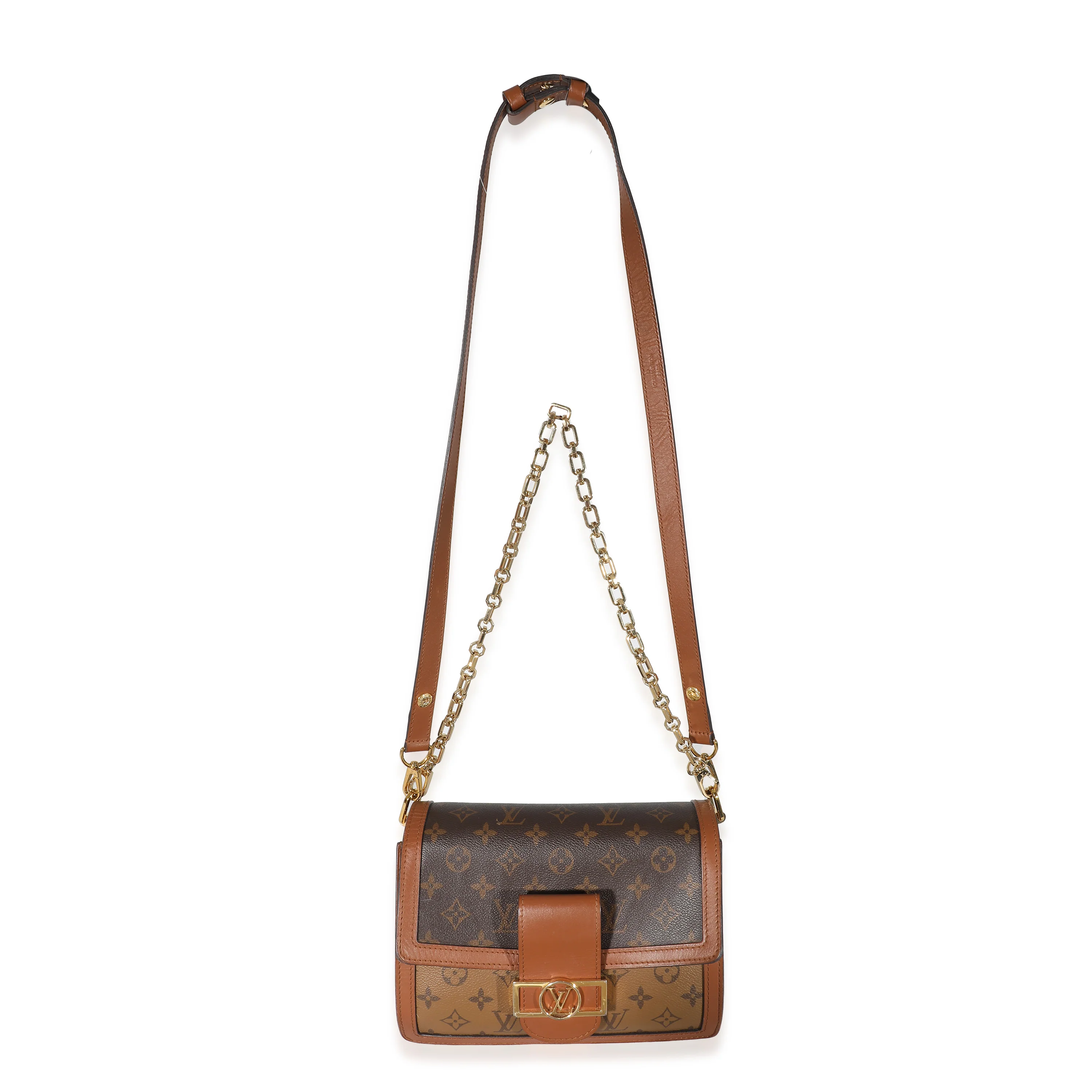 Reverse Monogram Canvas Dauphine MM - Image 5